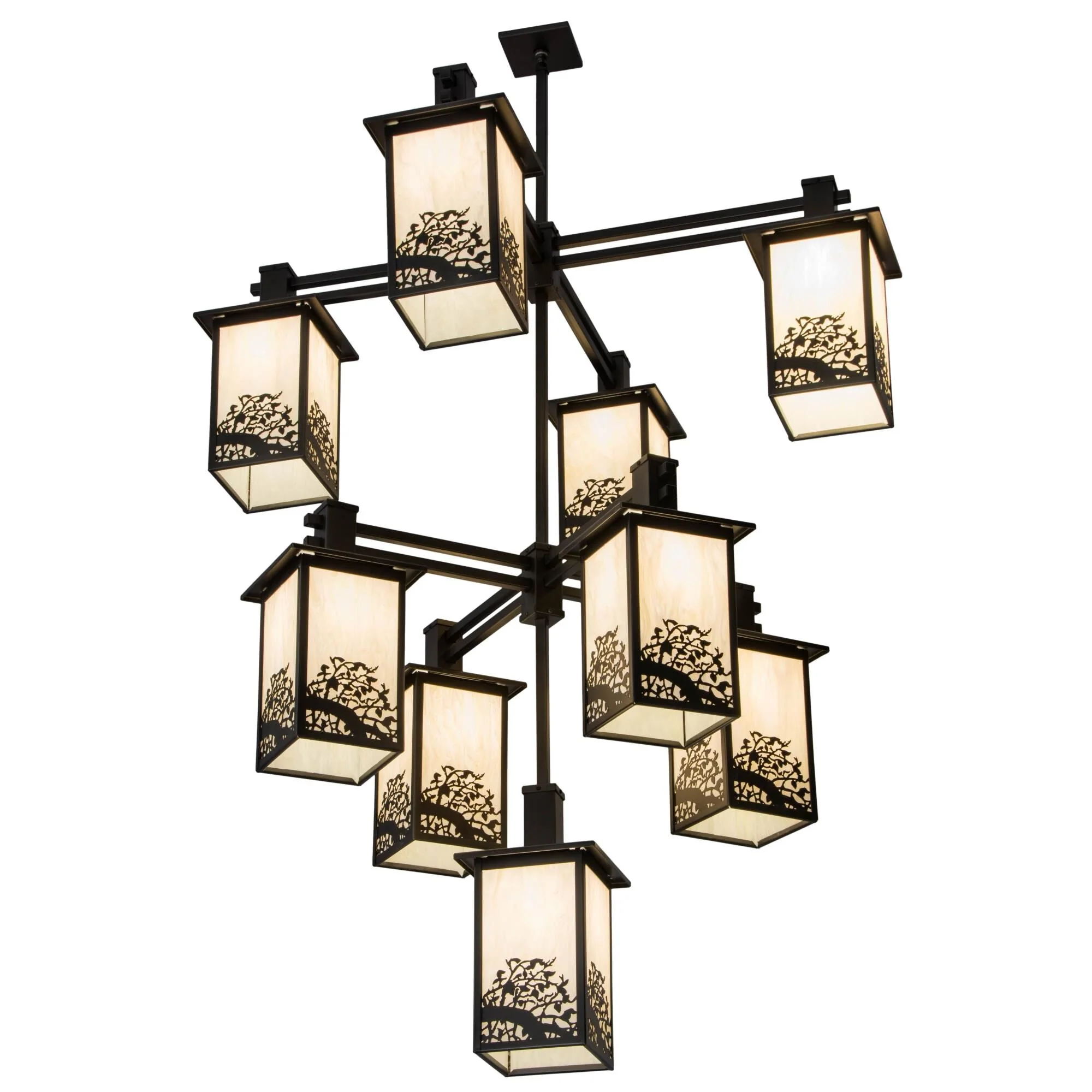 Meyda Lighting 48 Inch 9 Light Semi Flush Mount Cp251097 - Image 1
