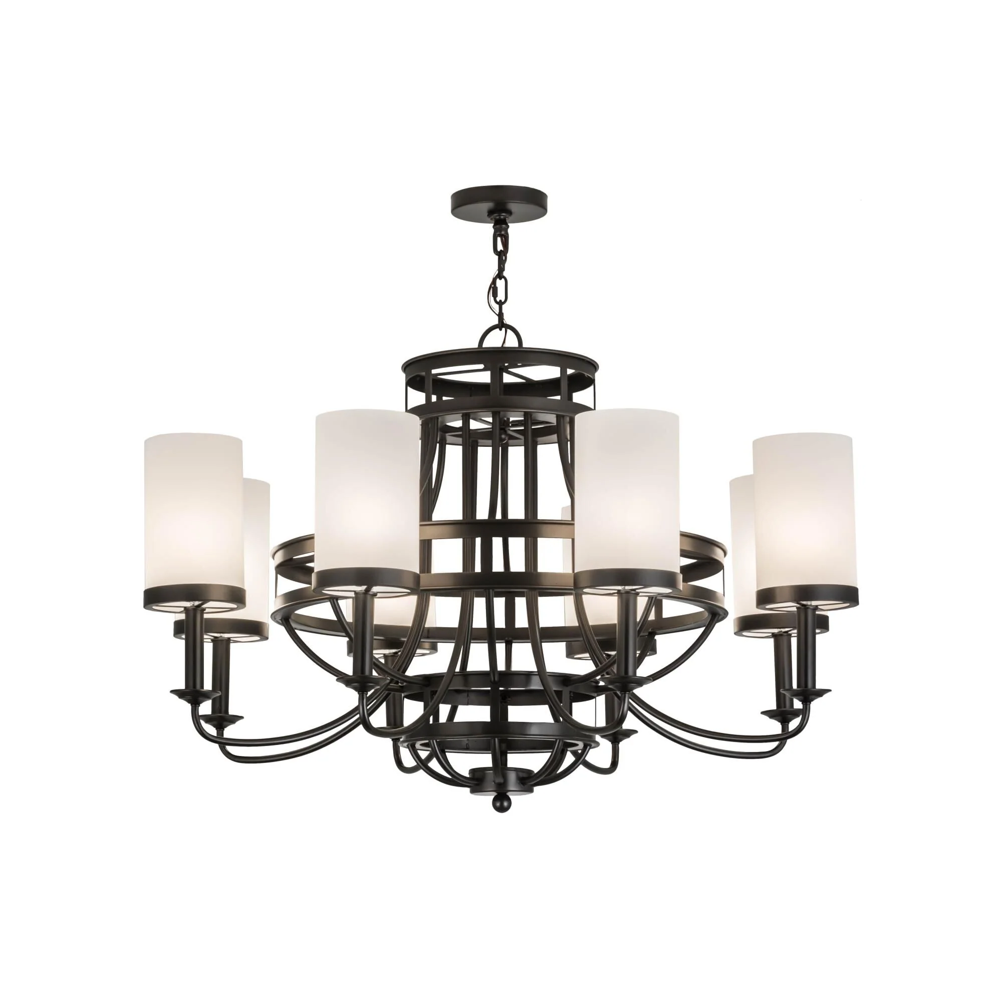 Meyda Lighting 46 Inch 8 Light Semi Flush Mount Cp251098 - Image 1