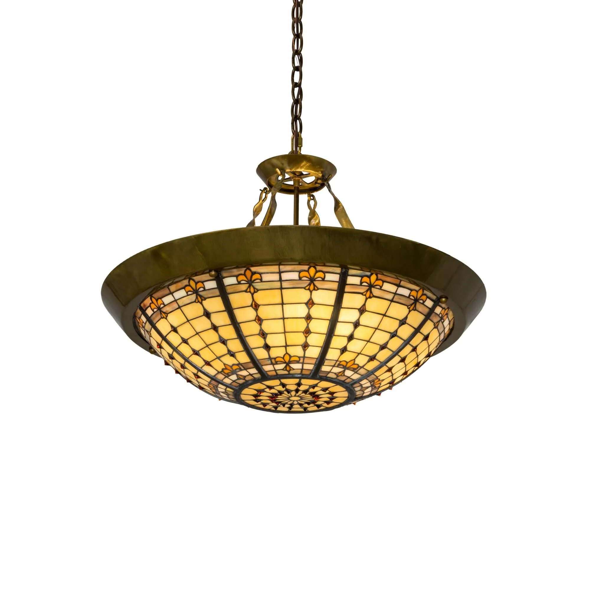 Meyda Lighting 28 Inch 4 Light Semi Flush Mount Cp251115 - Image 1