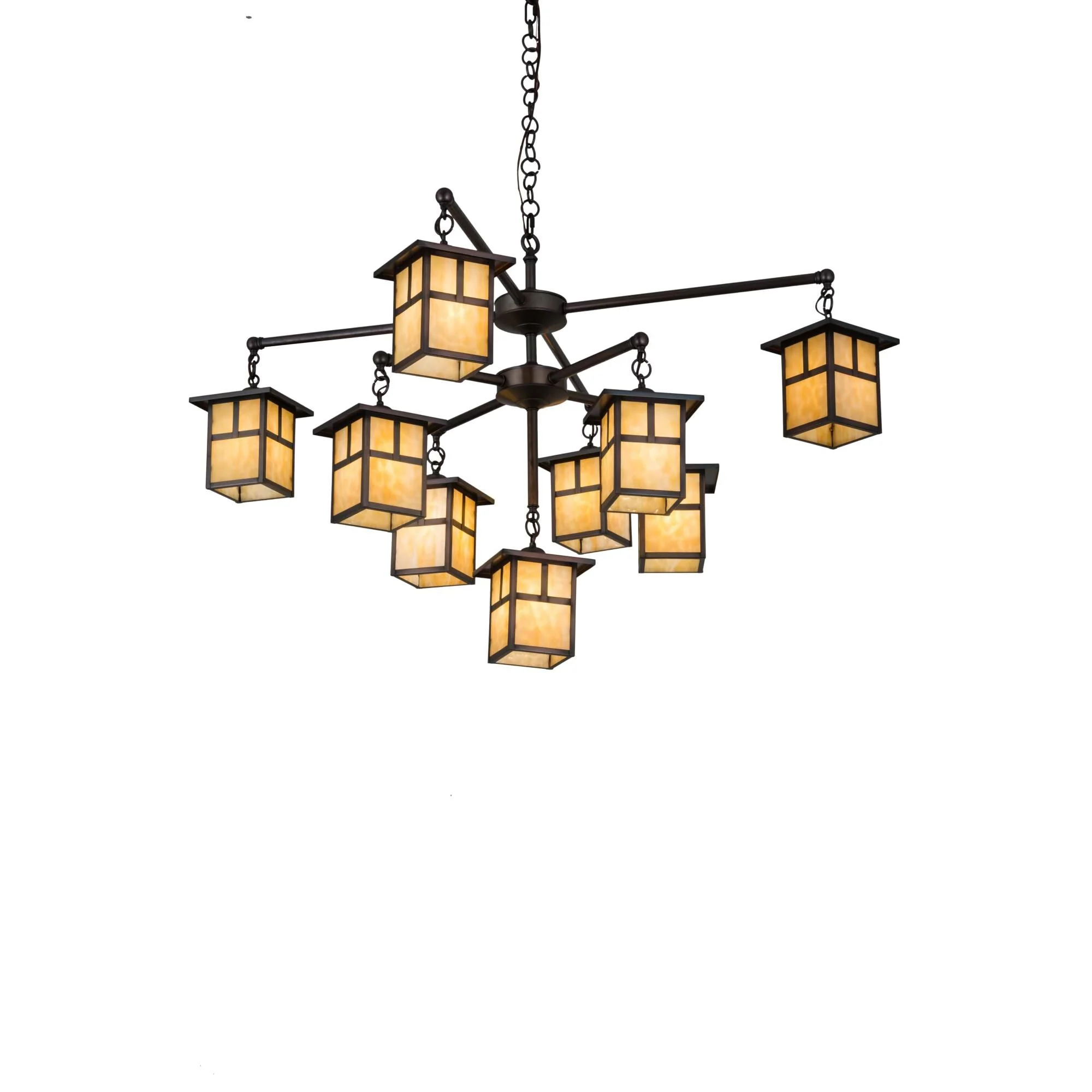 Meyda Lighting 50 Inch 9 Light Semi Flush Mount Cp251135 - Image 1