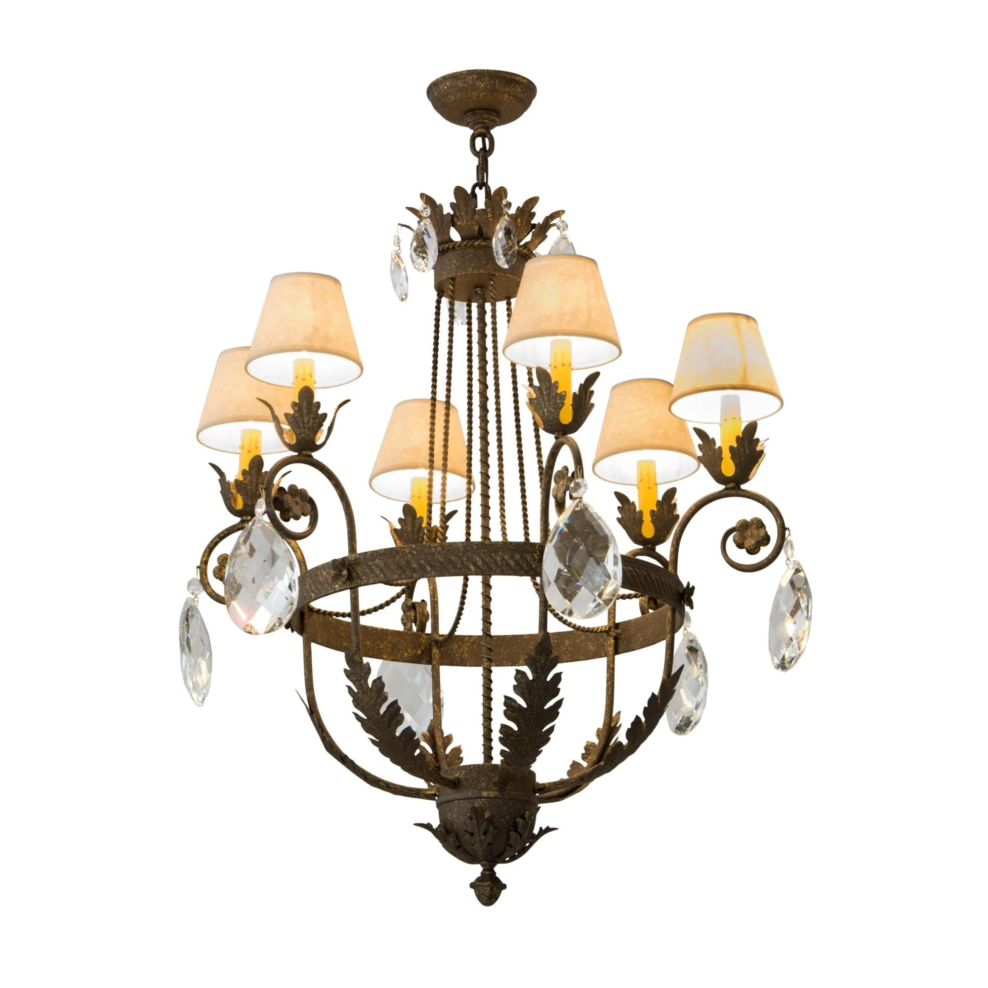 Meyda Lighting 29 Inch 6 Light Chandelier Cp251171 - Image 1