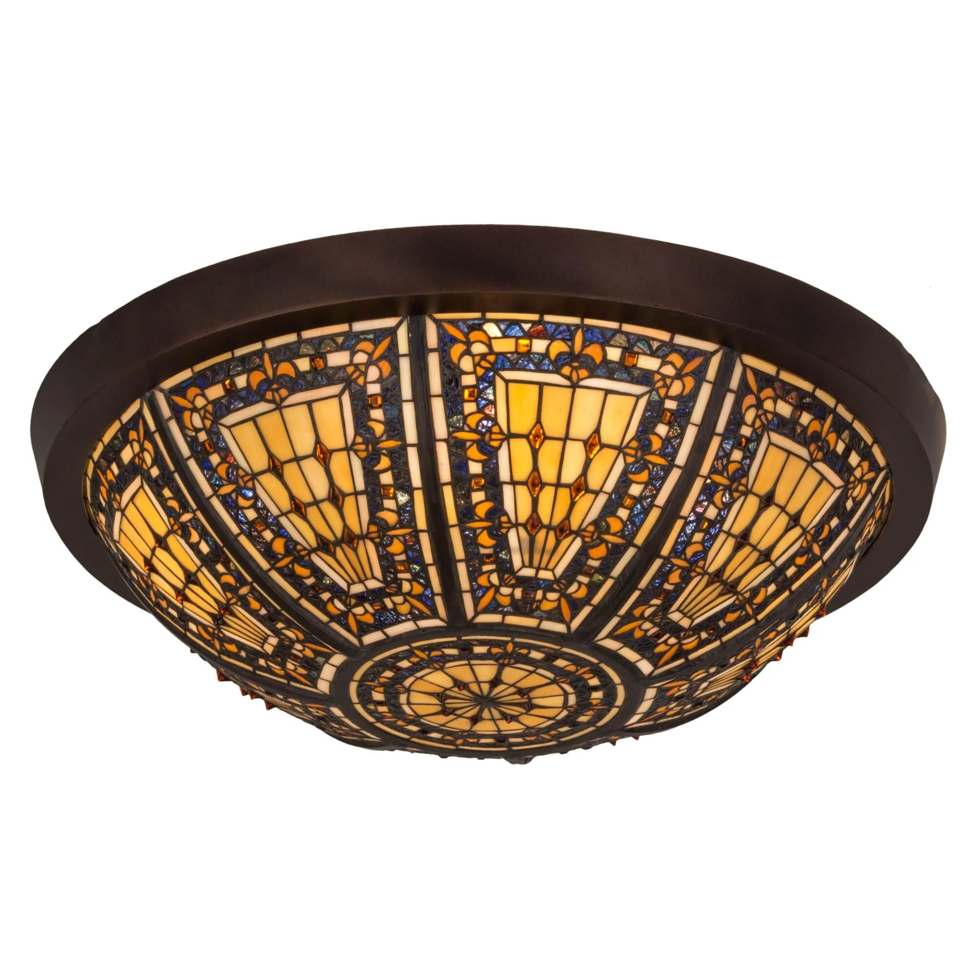 Meyda Lighting 26 Inch 4 Light Flush Mount Cp251204 - Image 1