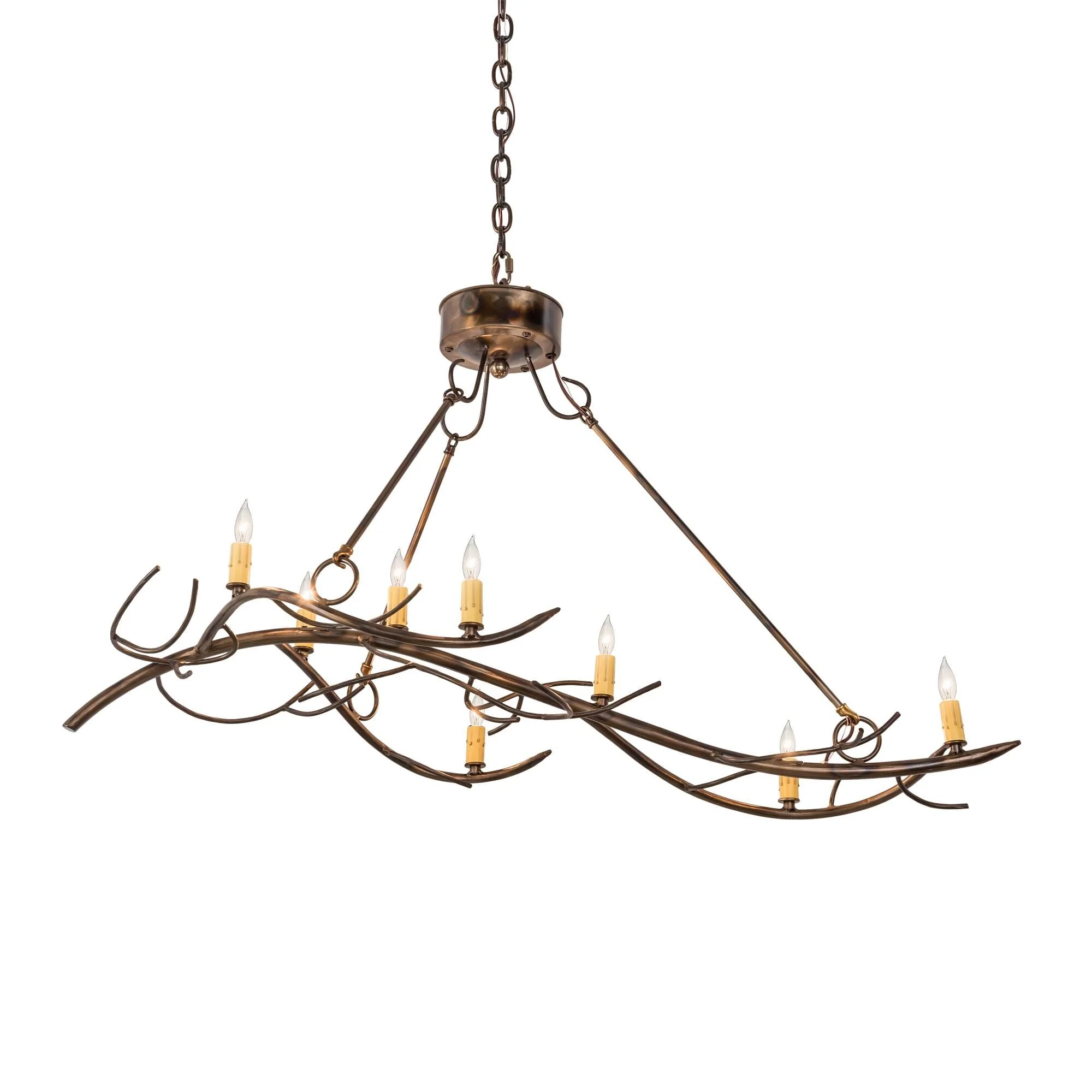 Meyda Lighting 44 Inch 8 Light Semi Flush Mount Cp251236 - Image 1
