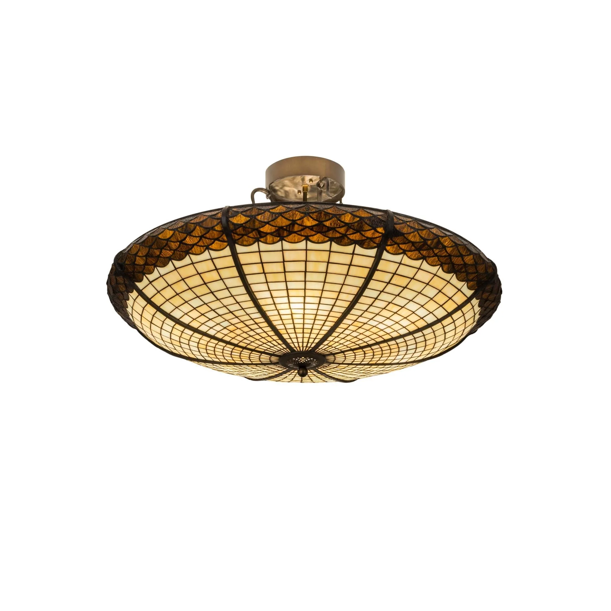 Meyda Lighting 36 Inch 6 Light Semi Flush Mount Cp251250 - Image 1
