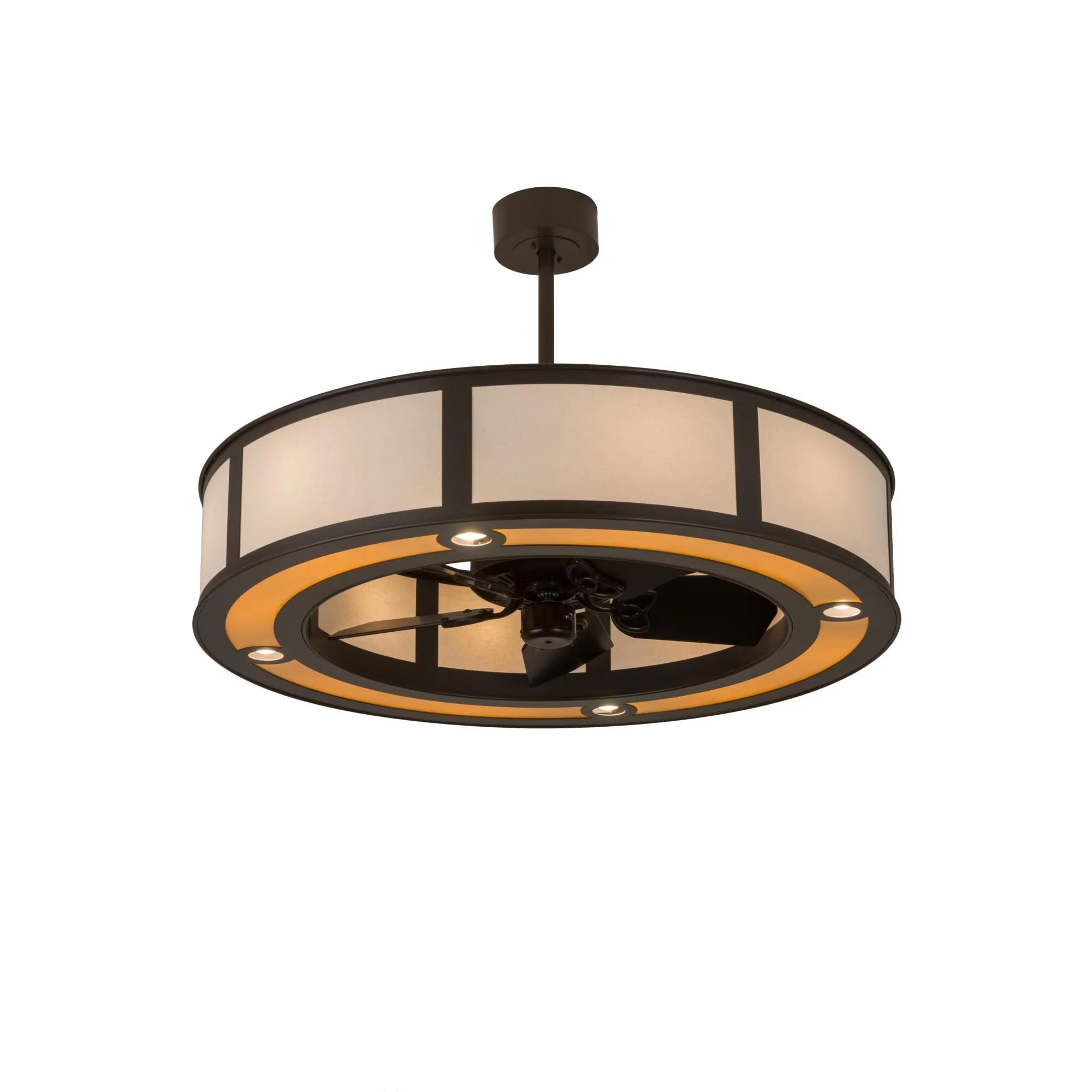Meyda Lighting 44 Inch 8 Light Semi Flush Mount Cp251336 - Image 1