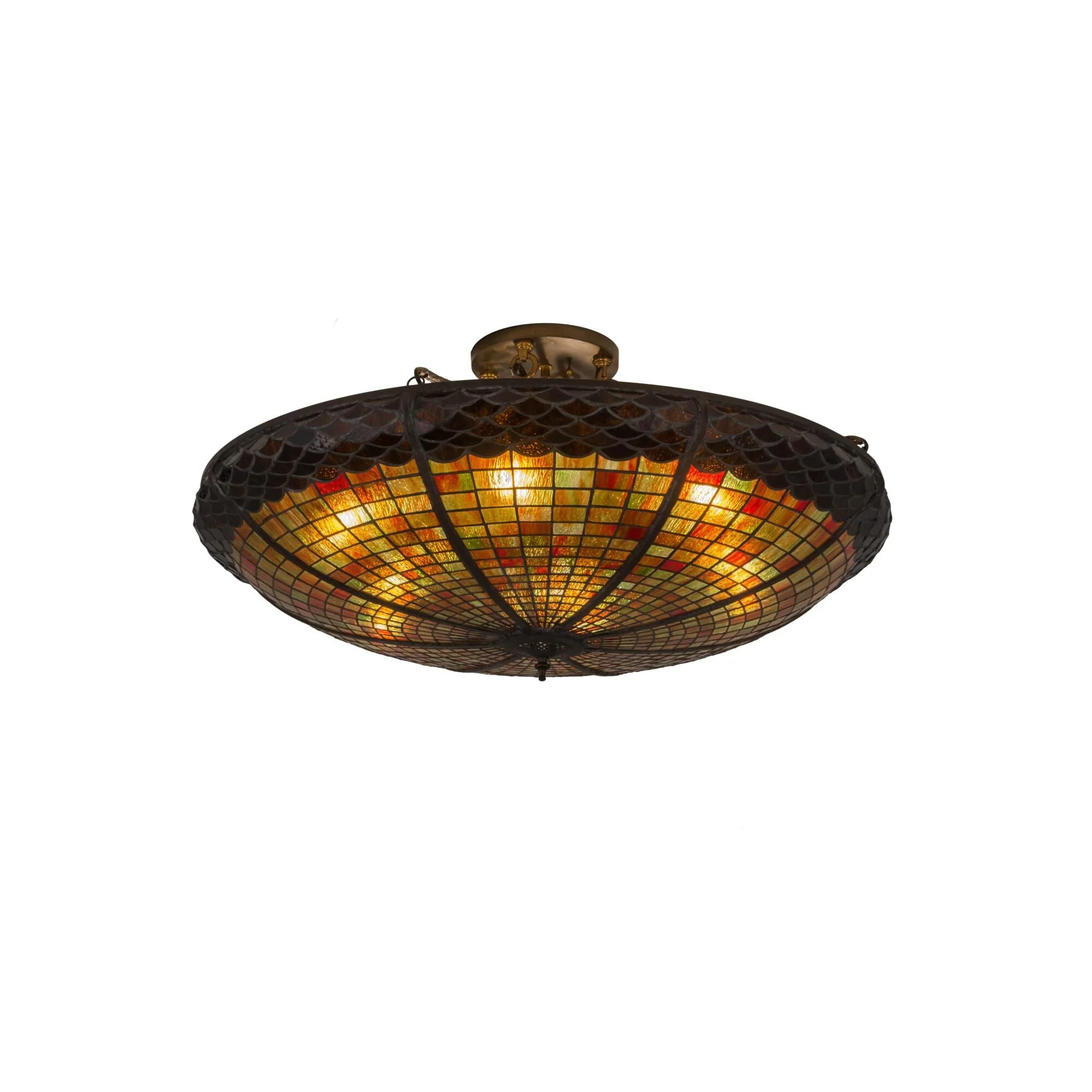 Meyda Lighting 36 Inch 6 Light Semi Flush Mount Cp251360 - Image 1