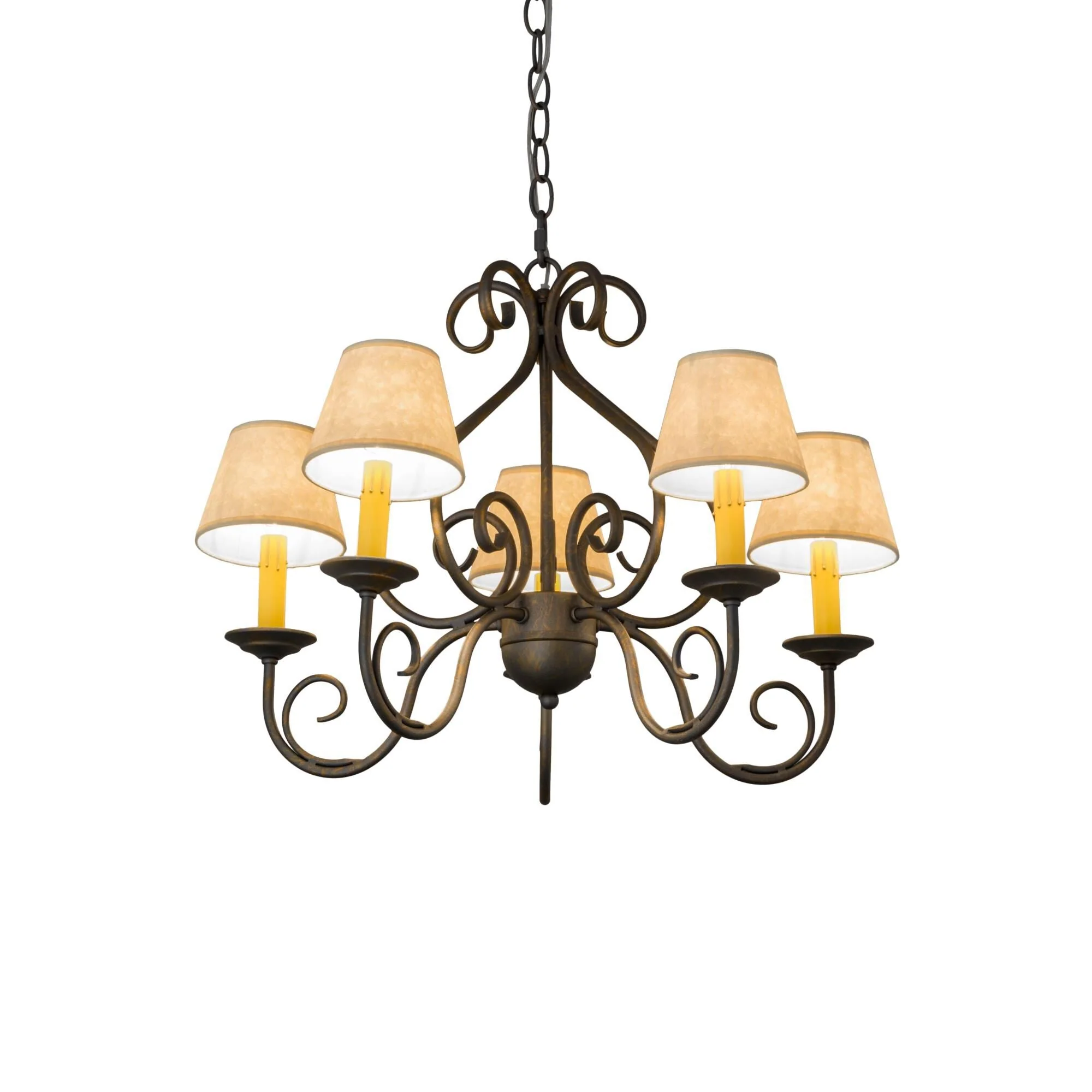 Meyda Lighting 22 Inch 5 Light Mini Chandelier Cp251396 - Image 1