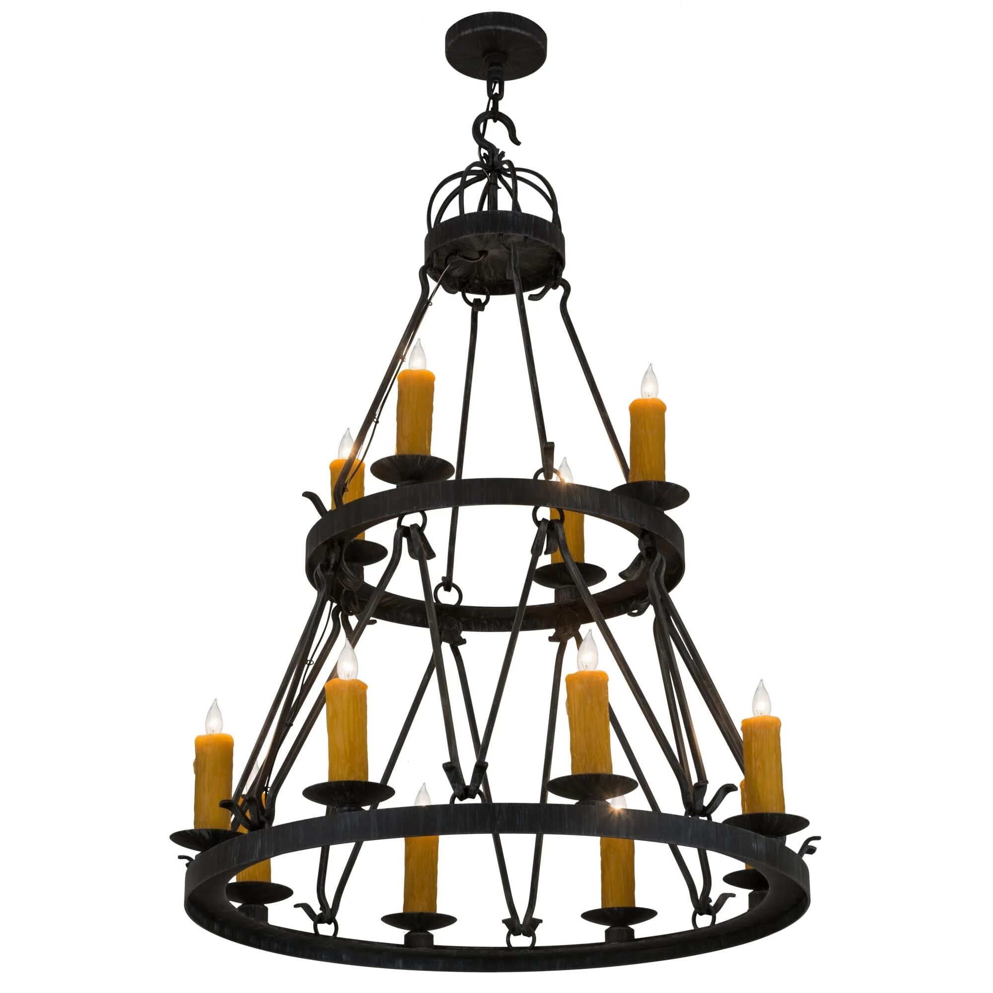 Meyda Lighting 36 Inch 12 Light Chandelier Cp251472 - Image 1