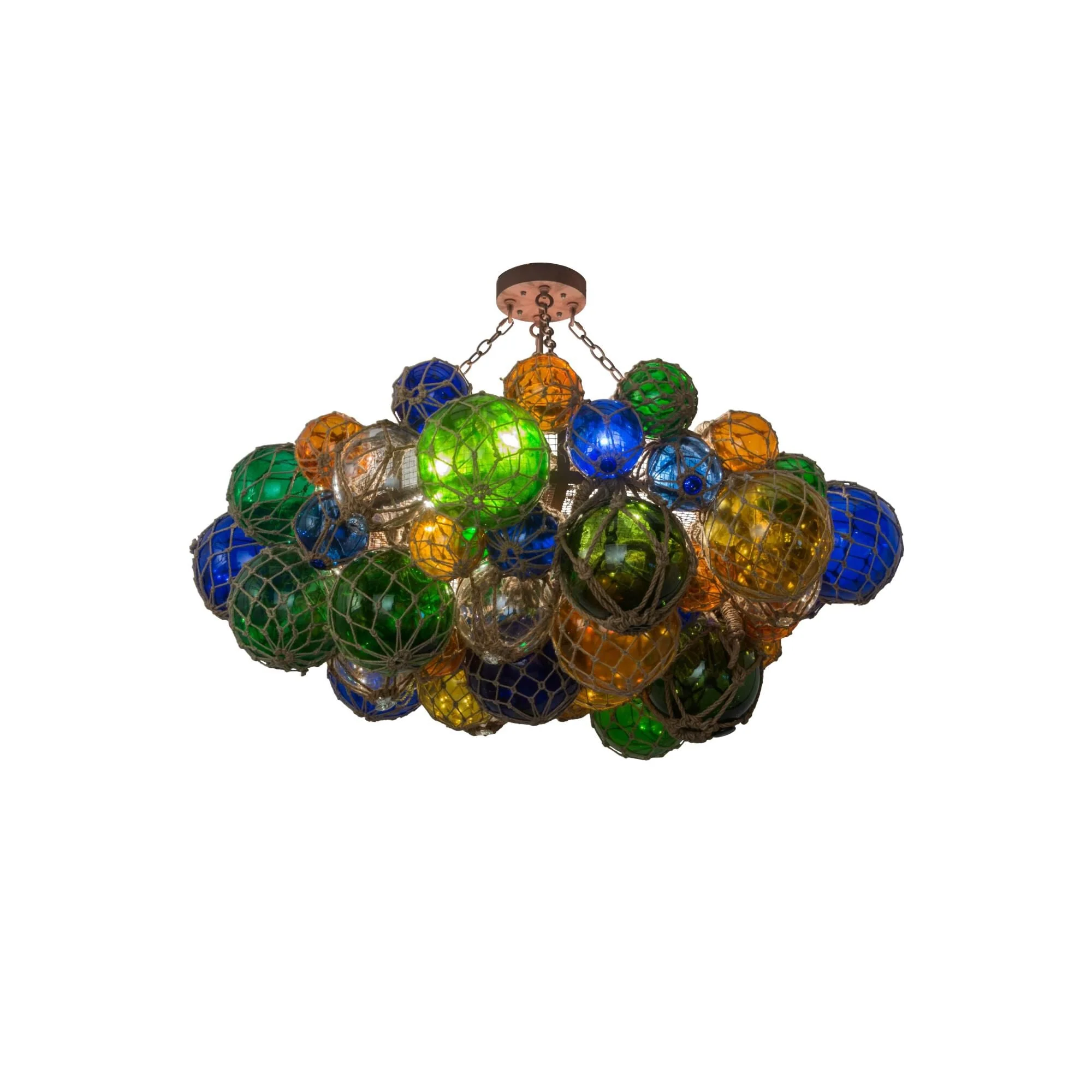 Meyda Lighting 56 Inch 8 Light Semi Flush Mount Cp251479 - Image 1