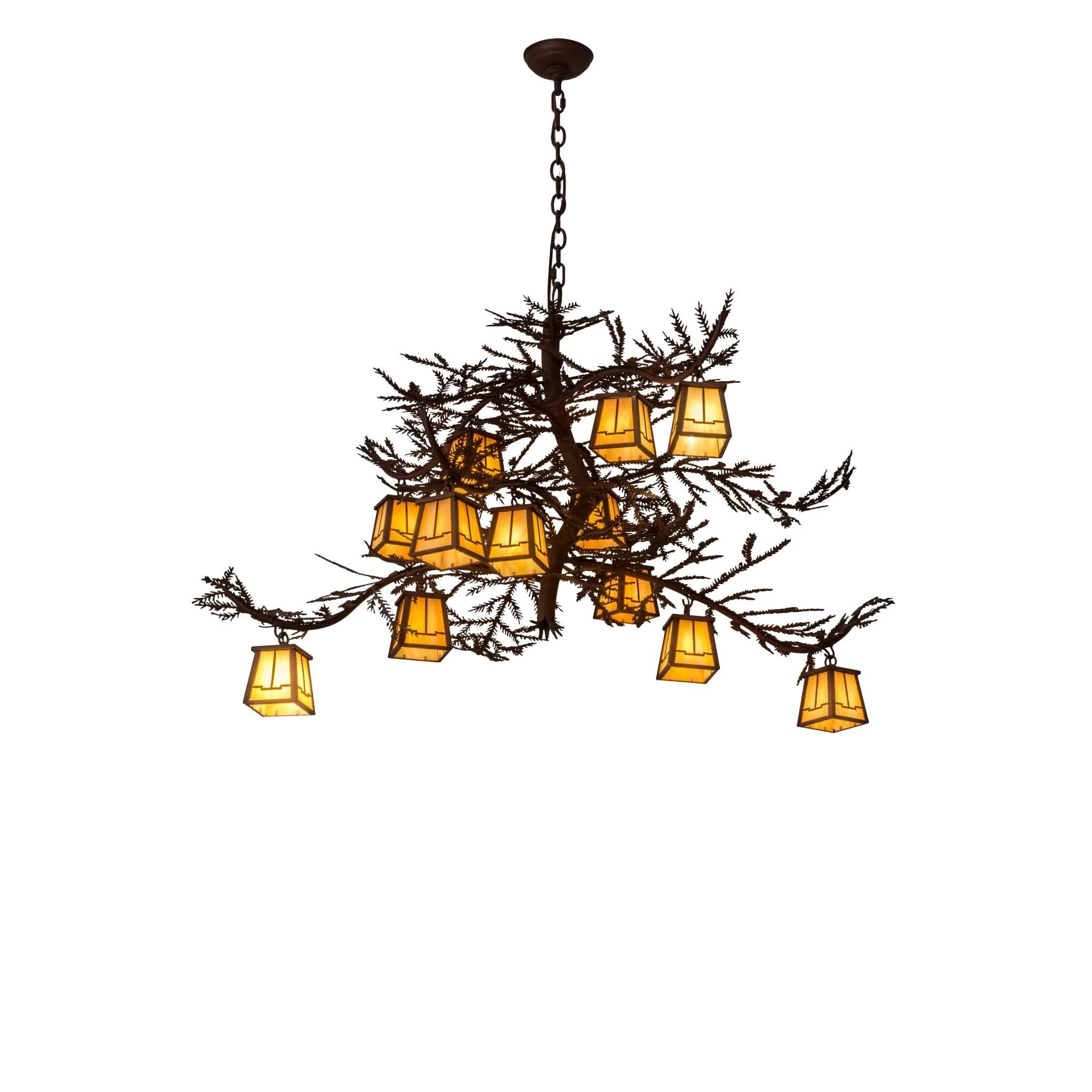 Meyda Lighting 54 Inch 12 Light Semi Flush Mount Cp251509 - Image 1