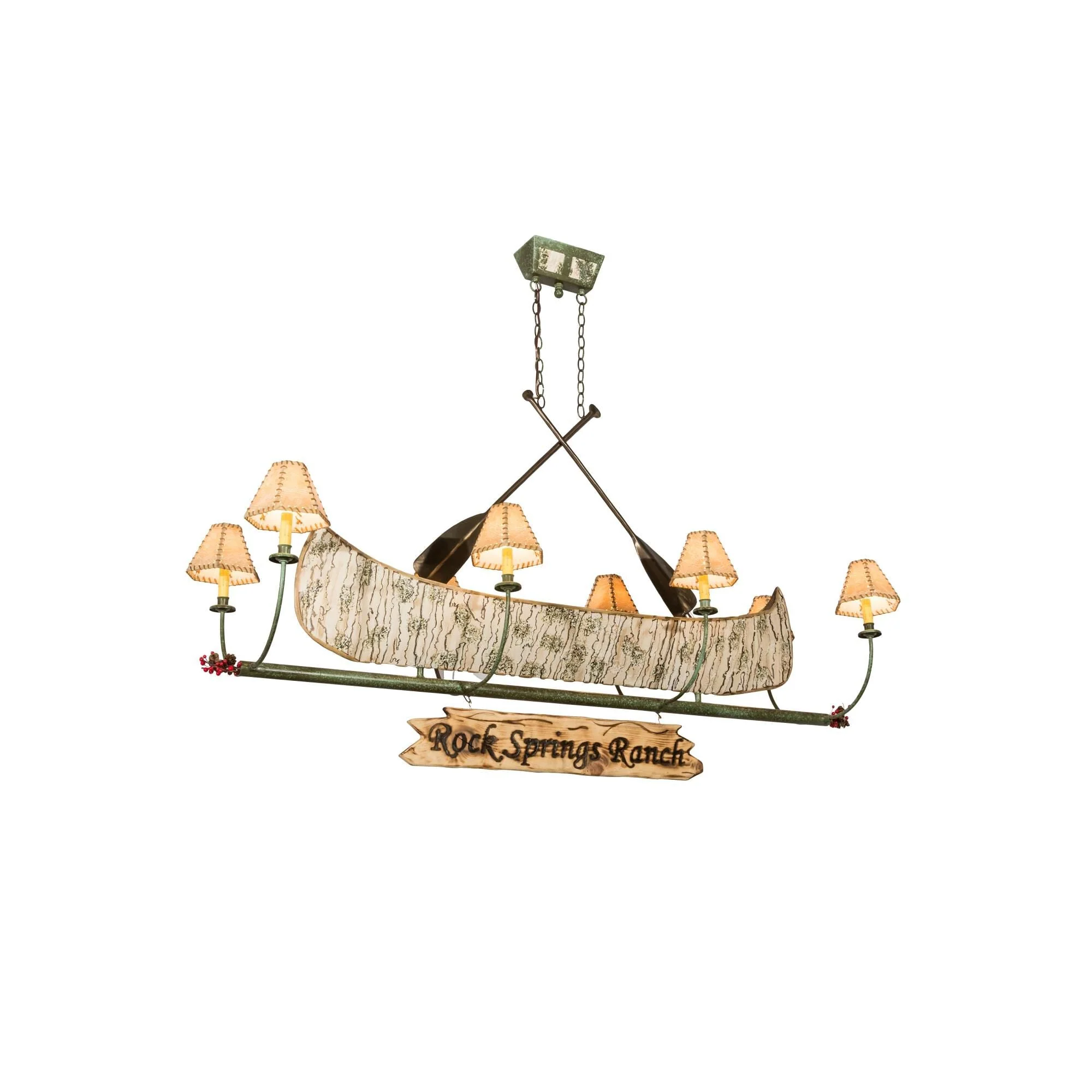 Meyda Lighting 68 Inch 8 Light Semi Flush Mount Cp251547 - Image 1