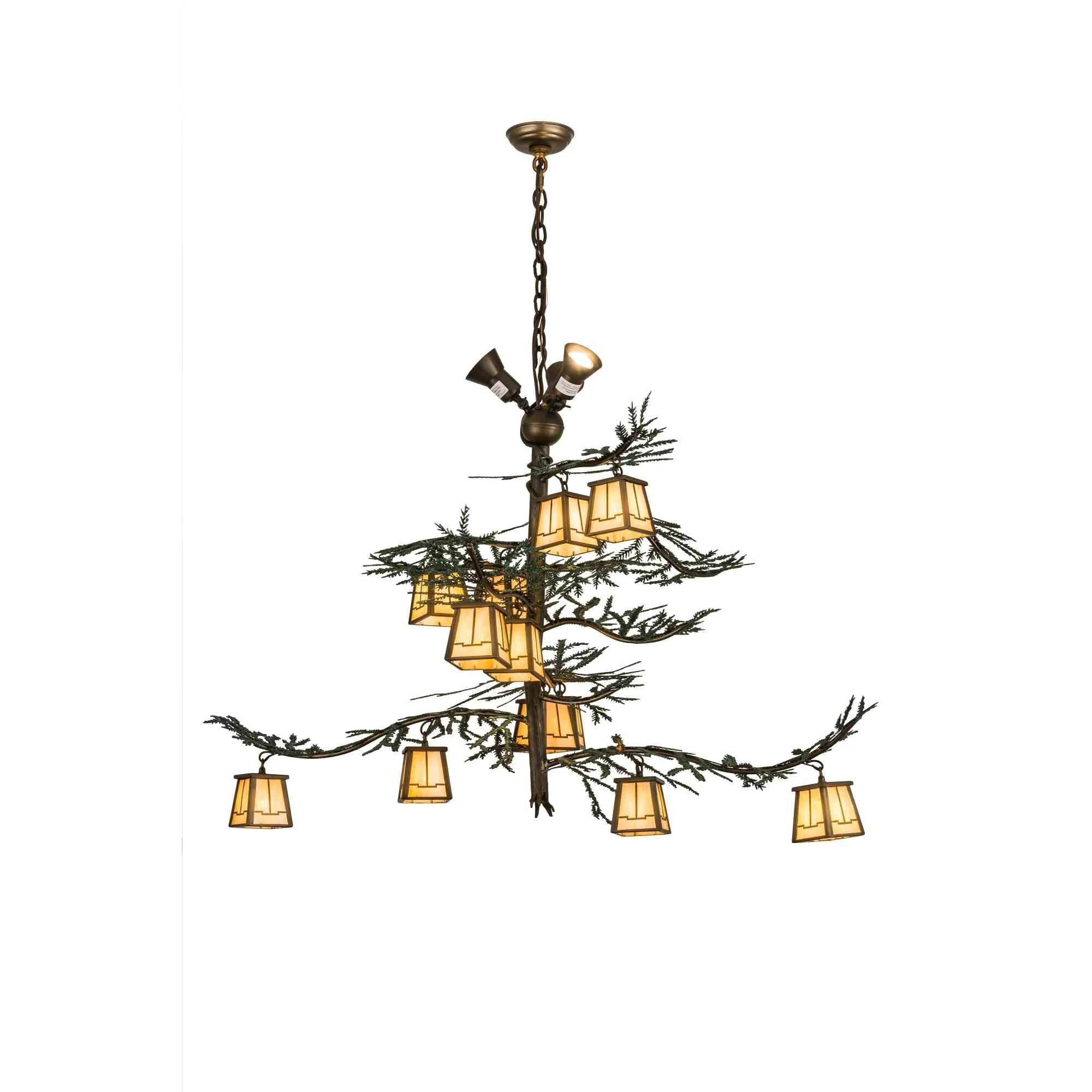 Meyda Lighting 52 Inch 12 Light Semi Flush Mount Cp251681 - Image 1