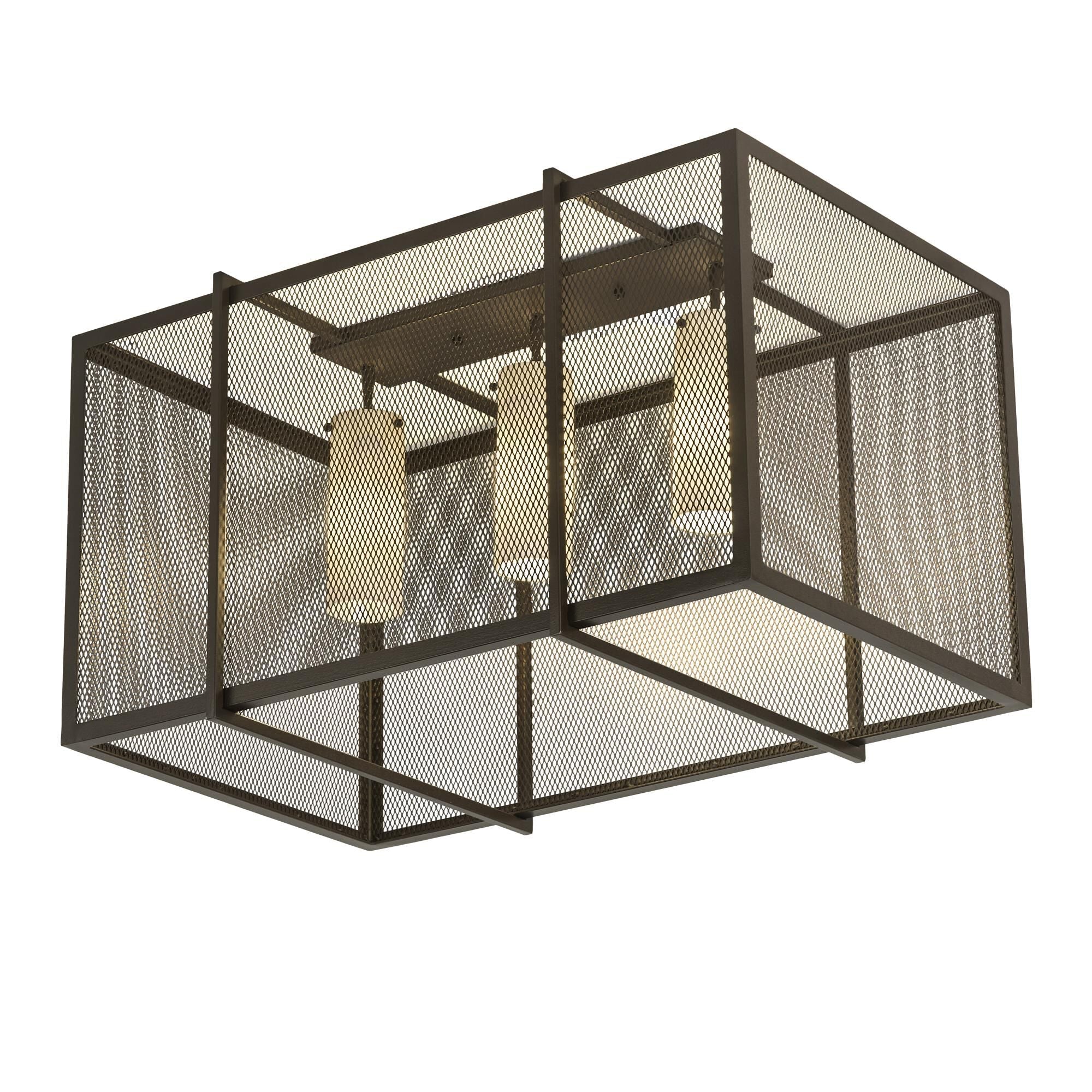 Meyda Lighting 32 Inch 3 Light Flush Mount Cp251720 - Image 1