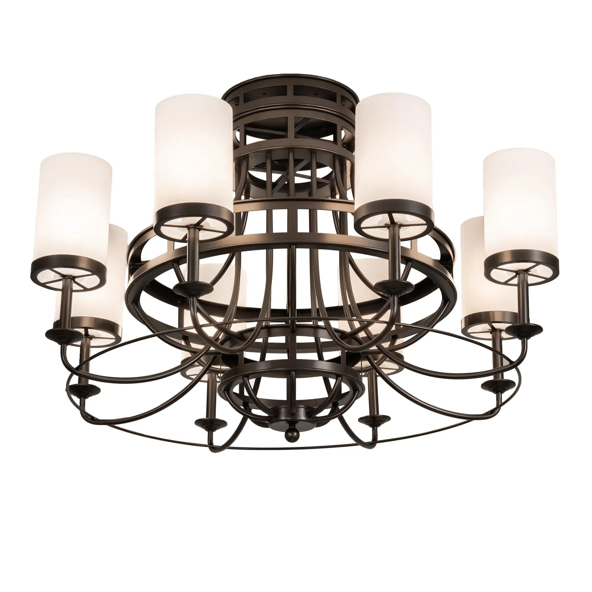 Meyda Lighting 46 Inch 8 Light Semi Flush Mount Cp251764 - Image 1
