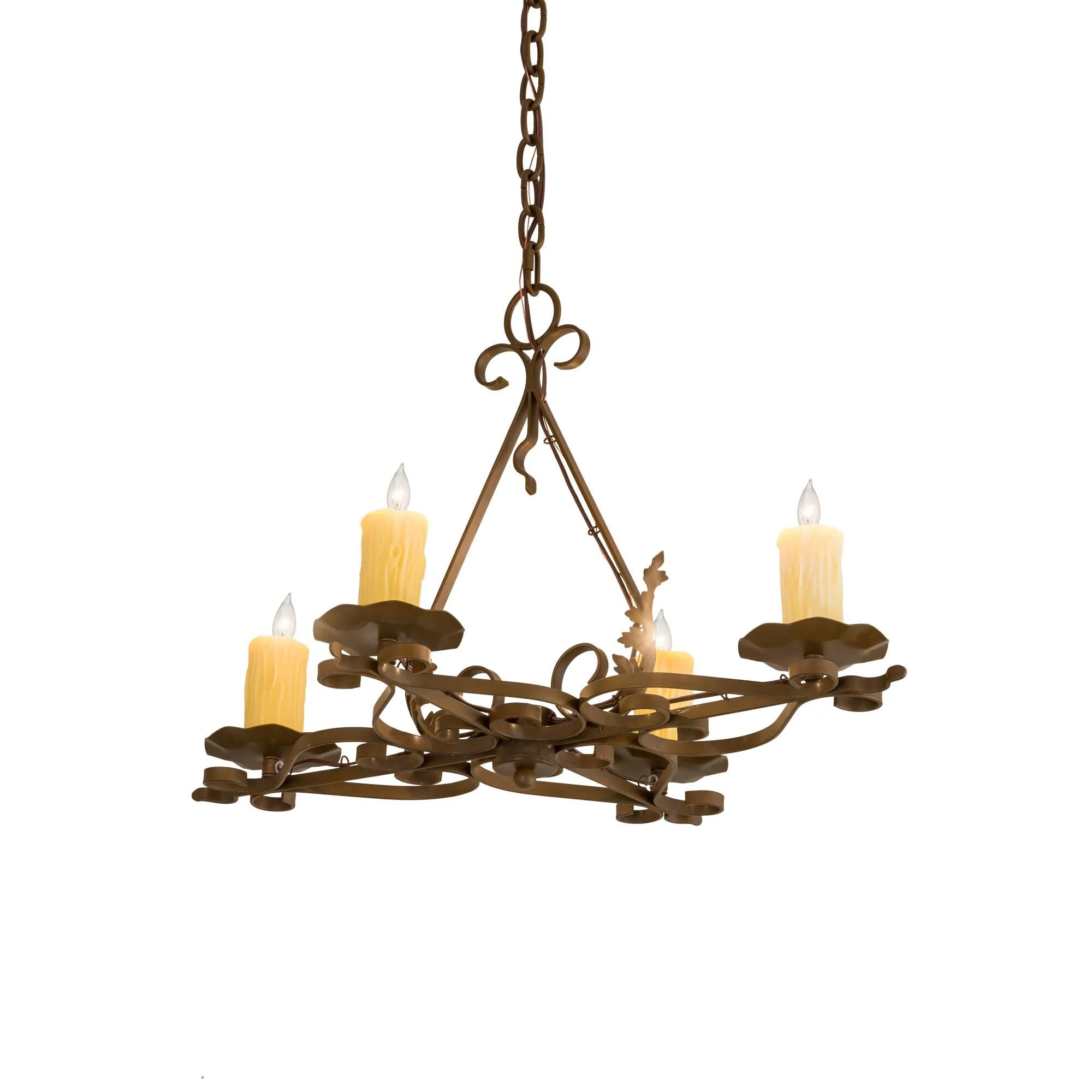 Meyda Lighting 28 Inch 4 Light Mini Chandelier Cp251781 - Image 1