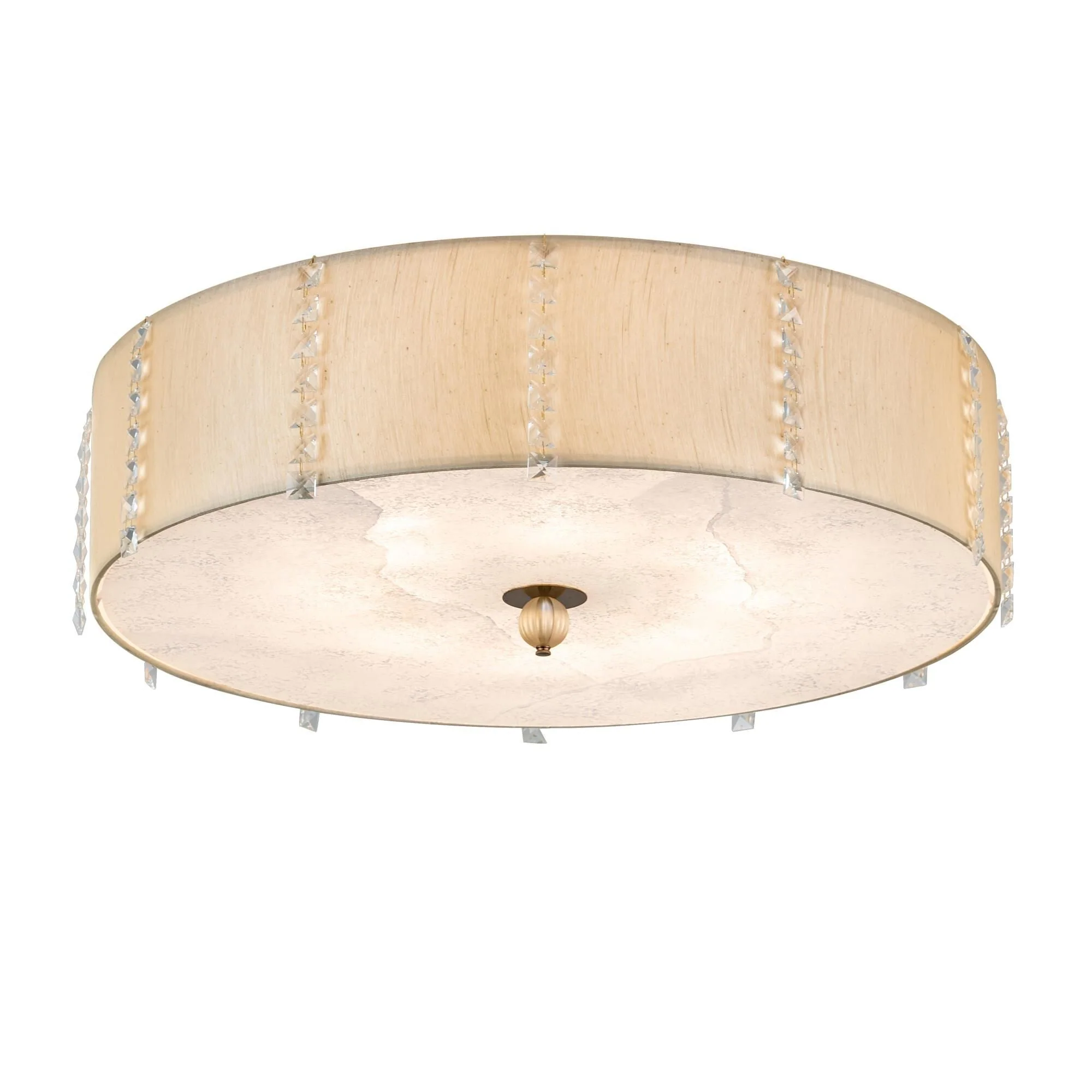 Meyda Lighting Cilindro 33 Inch 2 Light Flush Mount Cp744854 - Image 1