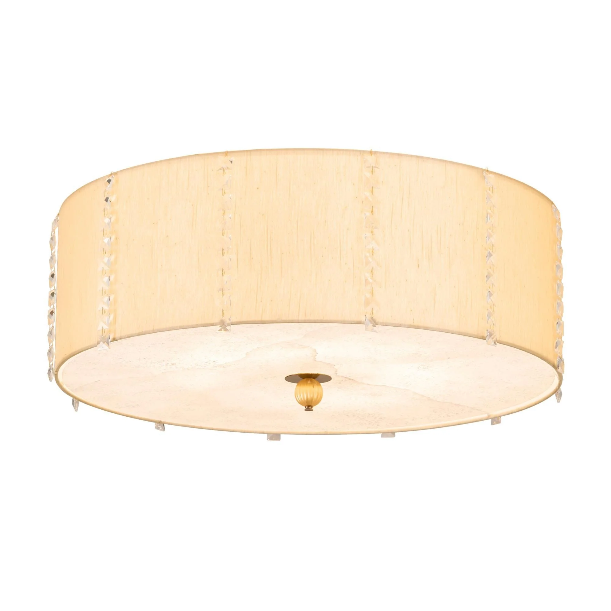 Meyda Lighting Cilindro 32 Inch 3 Light Flush Mount Cp744870 - Image 1