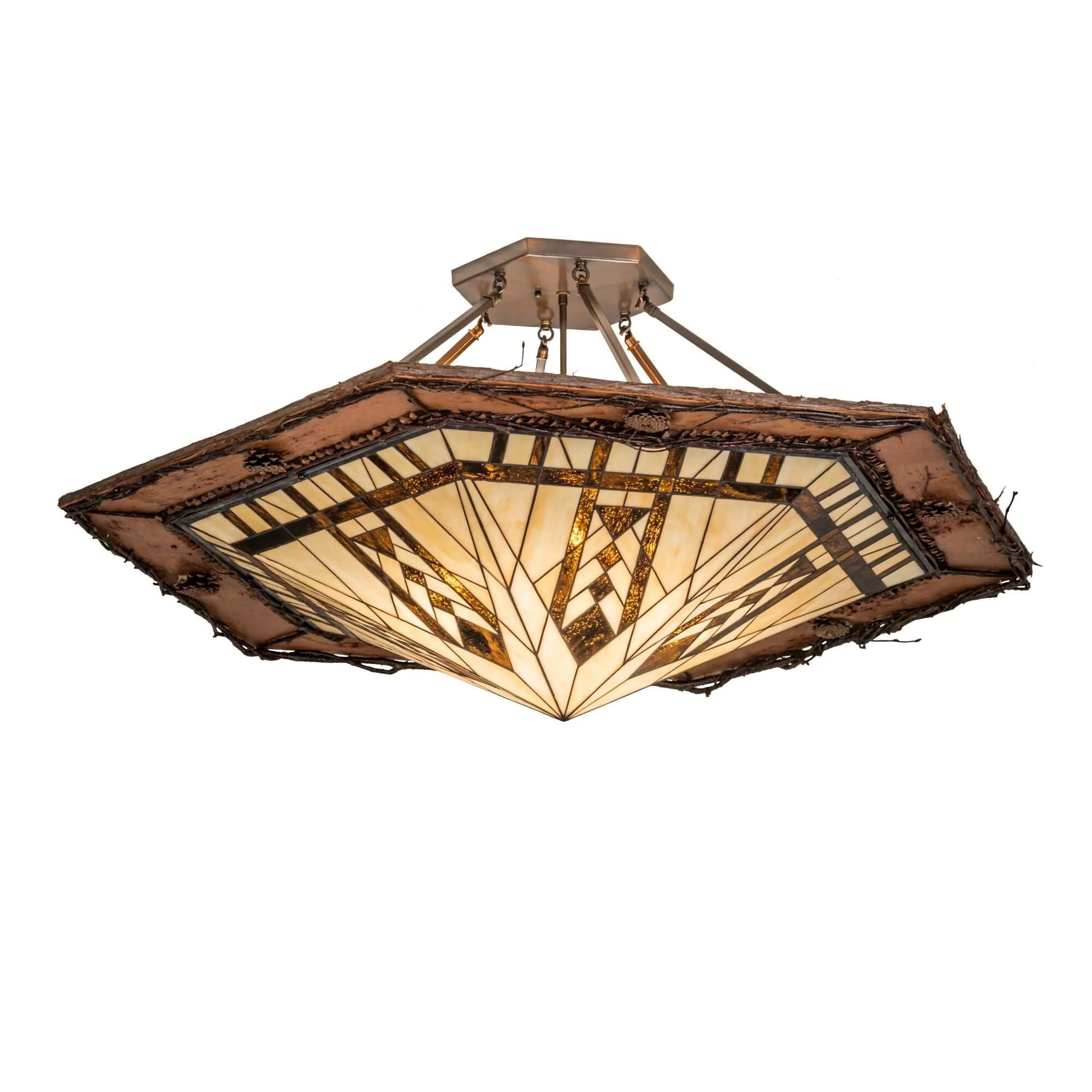 Meyda Lighting 52 Inch 6 Light Flush Mount Cp251900 - Image 1