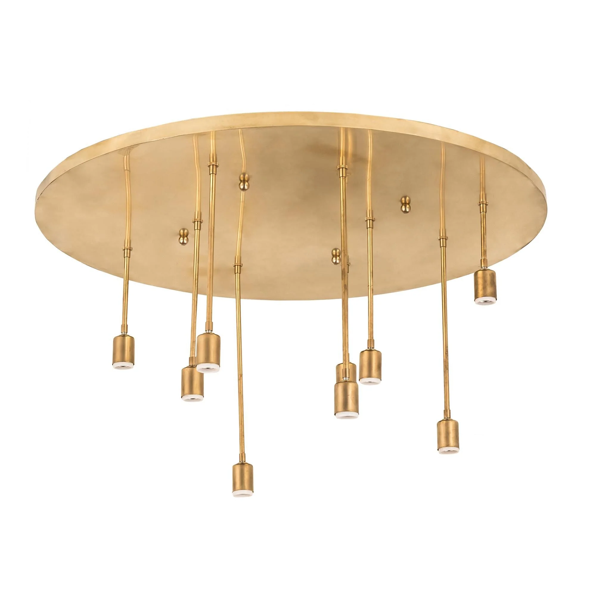 Meyda Lighting 36 Inch 9 Light Flush Mount Cp251916 - Image 1