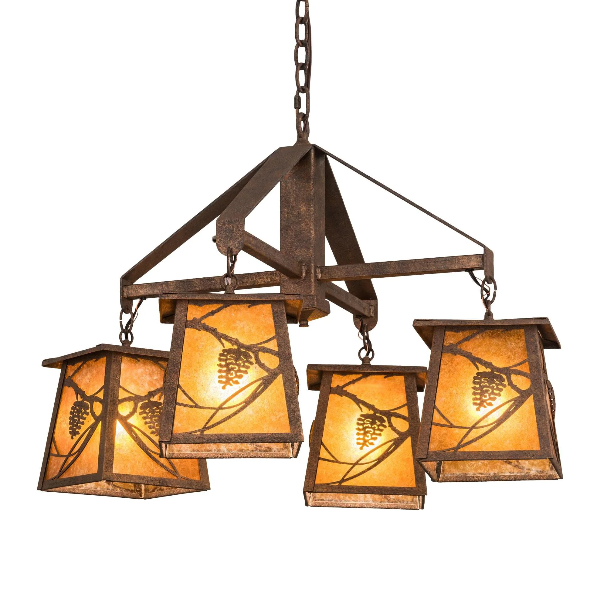 Meyda Lighting 28 Inch 4 Light Chandelier Cp251956 - Image 1