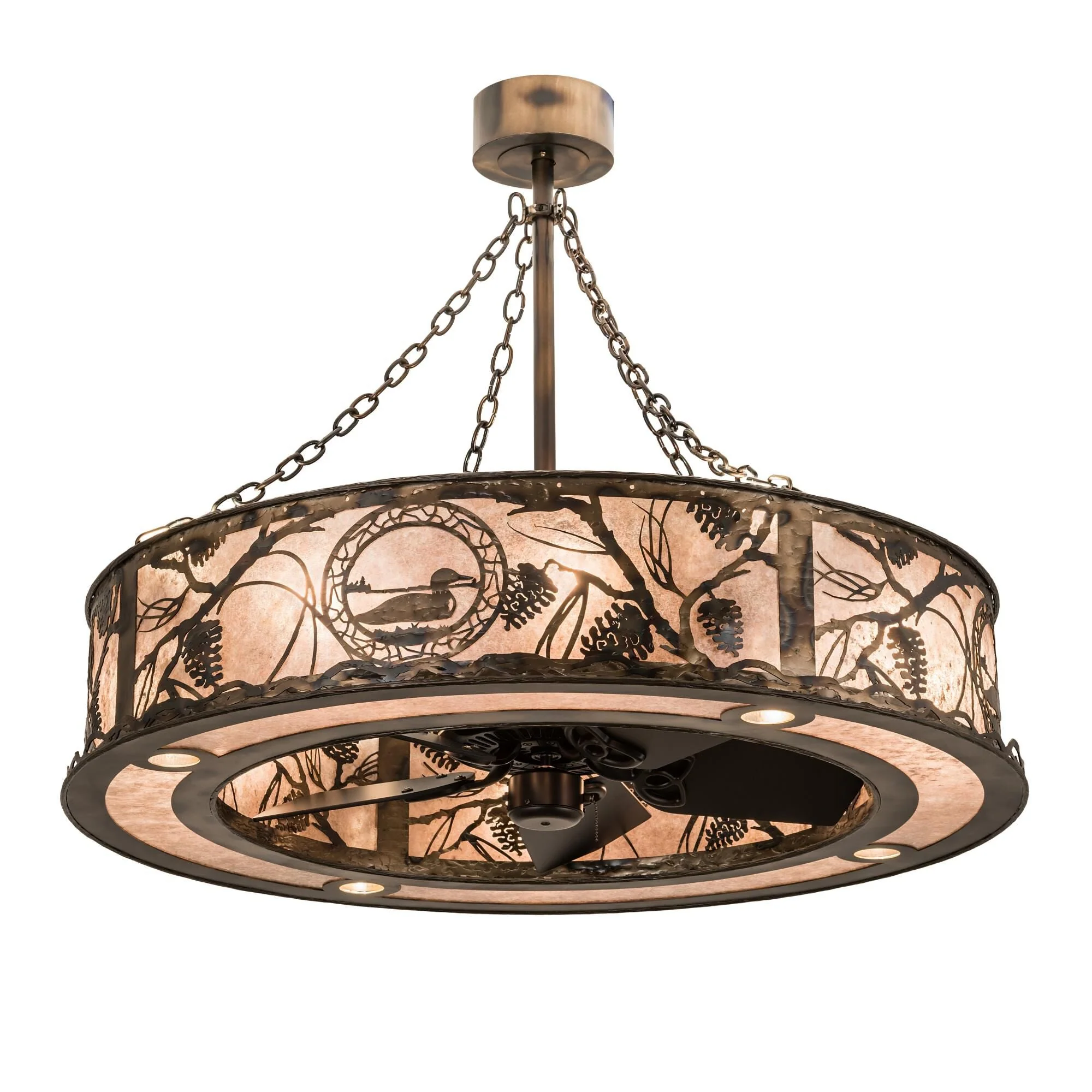 Meyda Lighting Loon 45 Inch Chandelier Cp744263 - Image 1