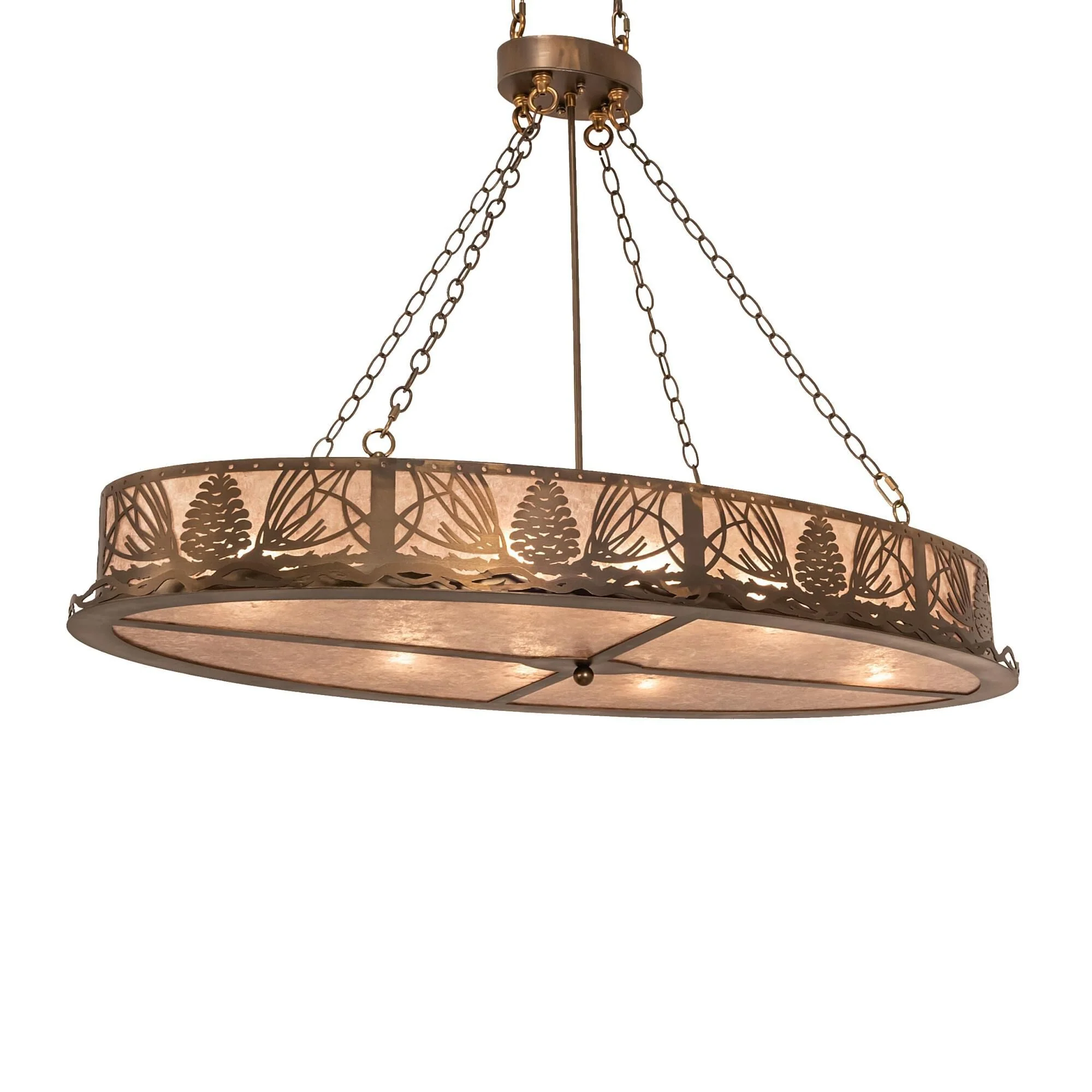 Meyda Lighting Mountain Pine 48 Inch Large Pendant Cp27926 - Image 1