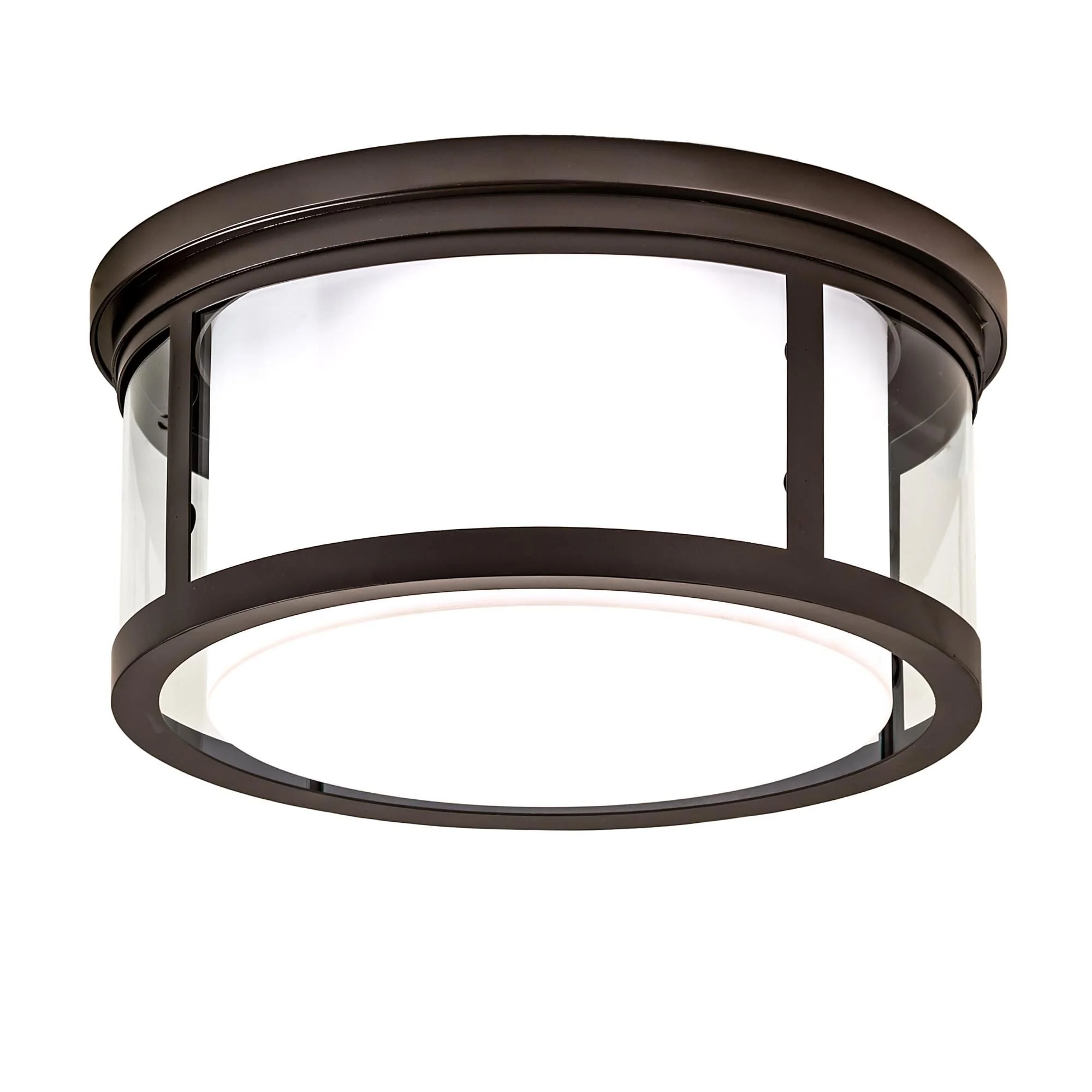 Meyda Lighting Cilindro 19 Inch 1 Light Led Flush Mount Cp744817 - Image 1