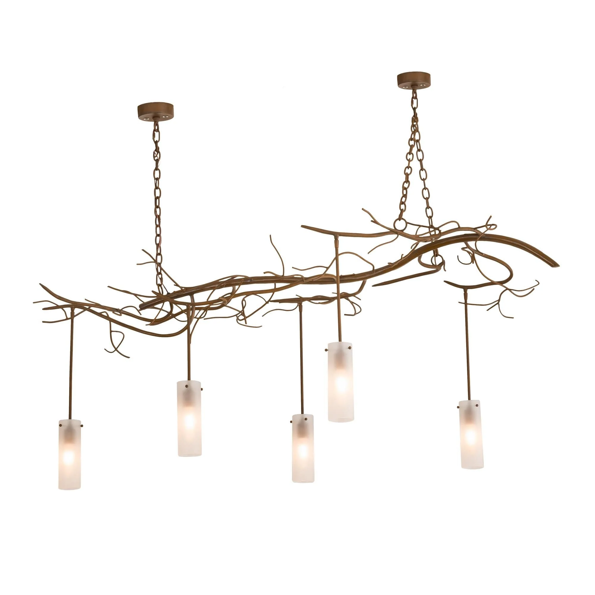 Meyda Lighting 72 Inch 5 Light Semi Flush Mount Cp252072 - Image 1
