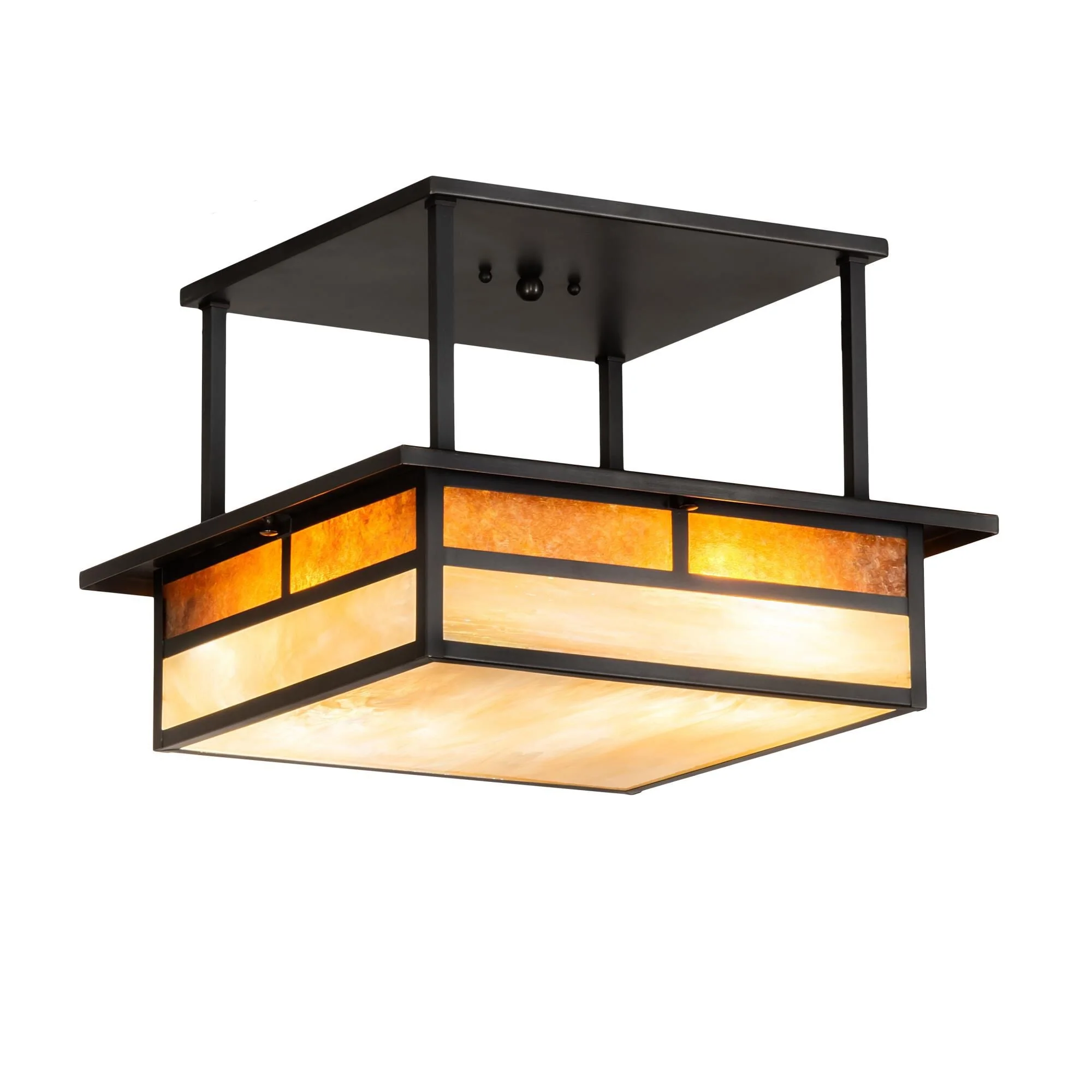 Meyda Lighting 25 Inch 2 Light Flush Mount Cp252118 - Image 1