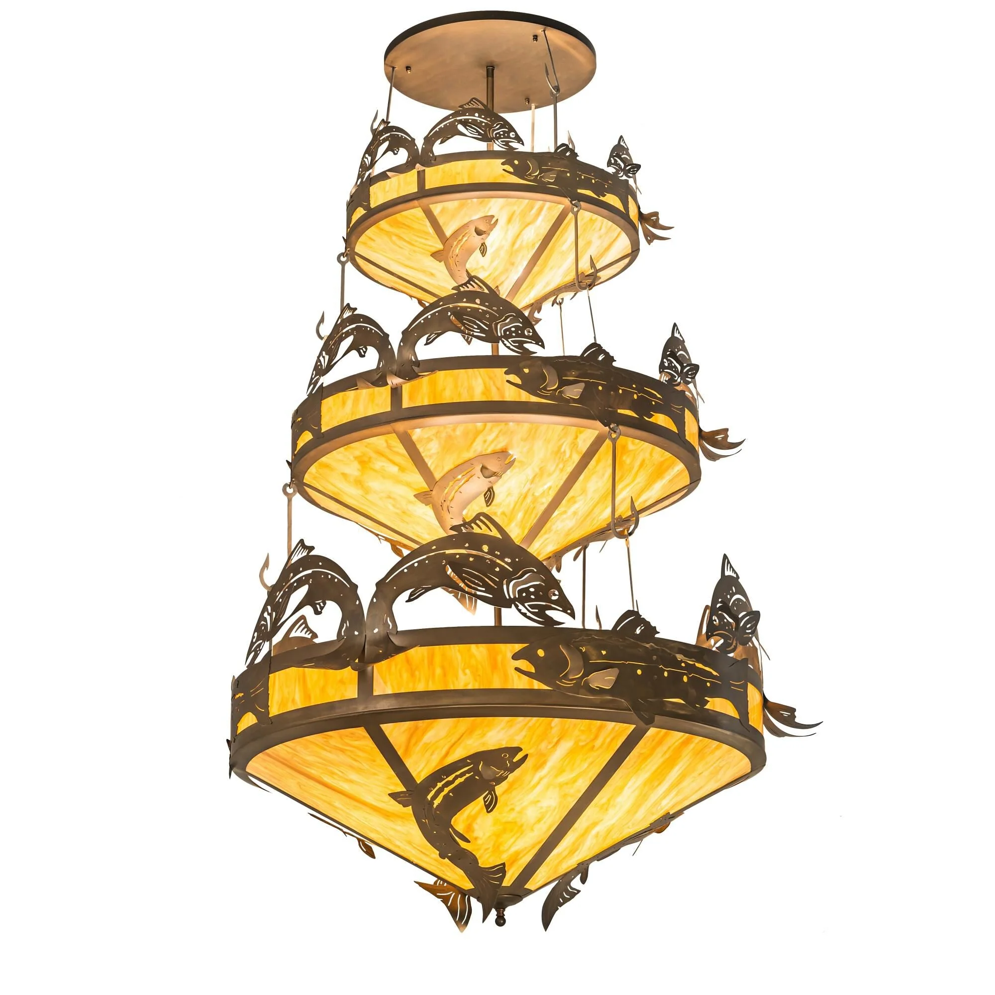 Meyda Lighting 58 Inch 18 Light Semi Flush Mount Cp252183 - Image 1