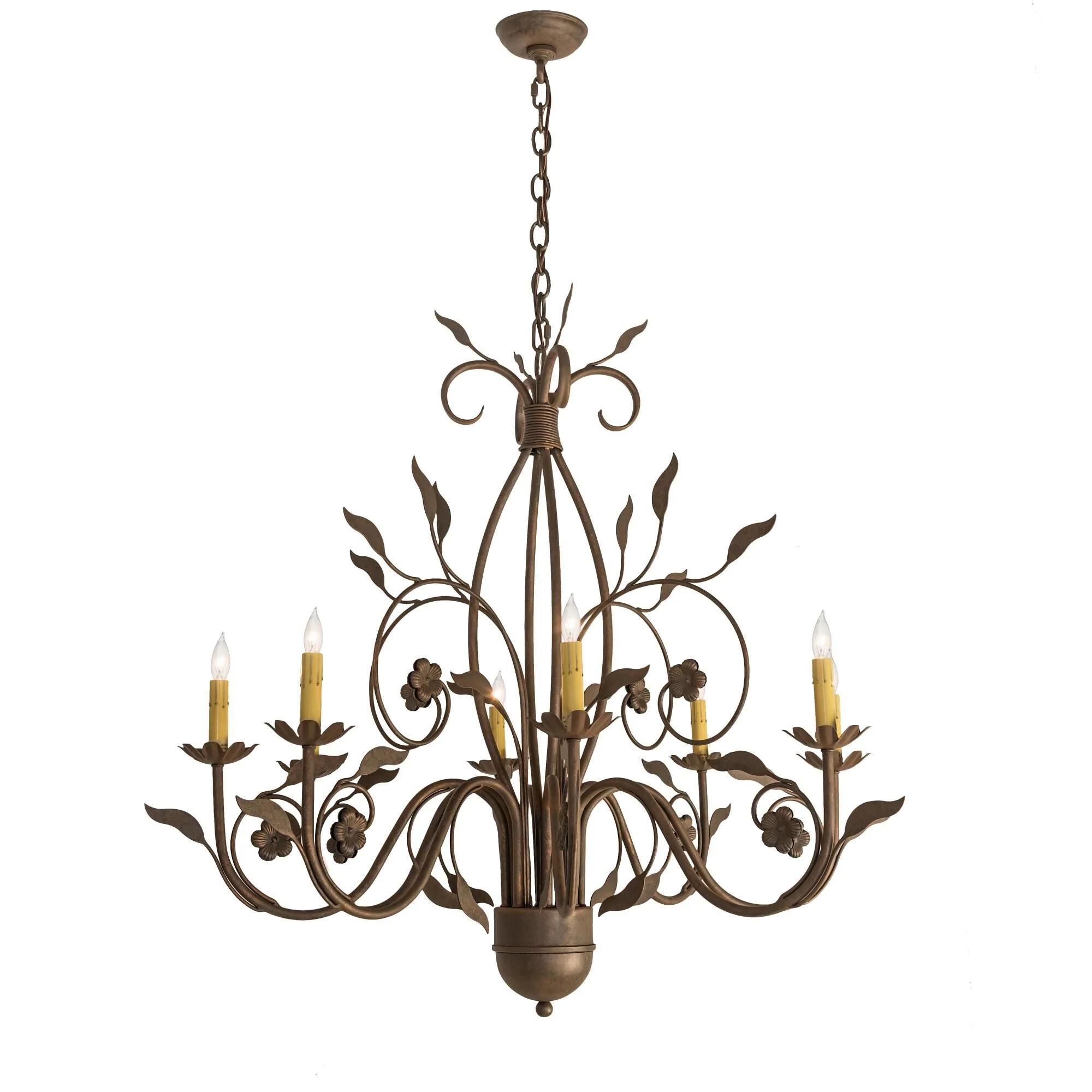 Meyda Lighting 36 Inch 8 Light Chandelier Cp252184 - Image 1