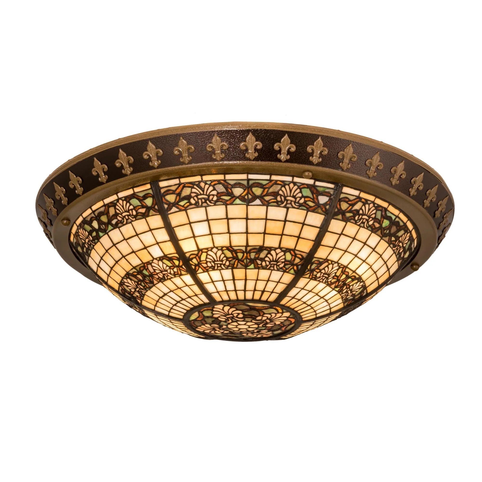 Meyda Lighting 28 Inch 4 Light Flush Mount Cp252186 - Image 1
