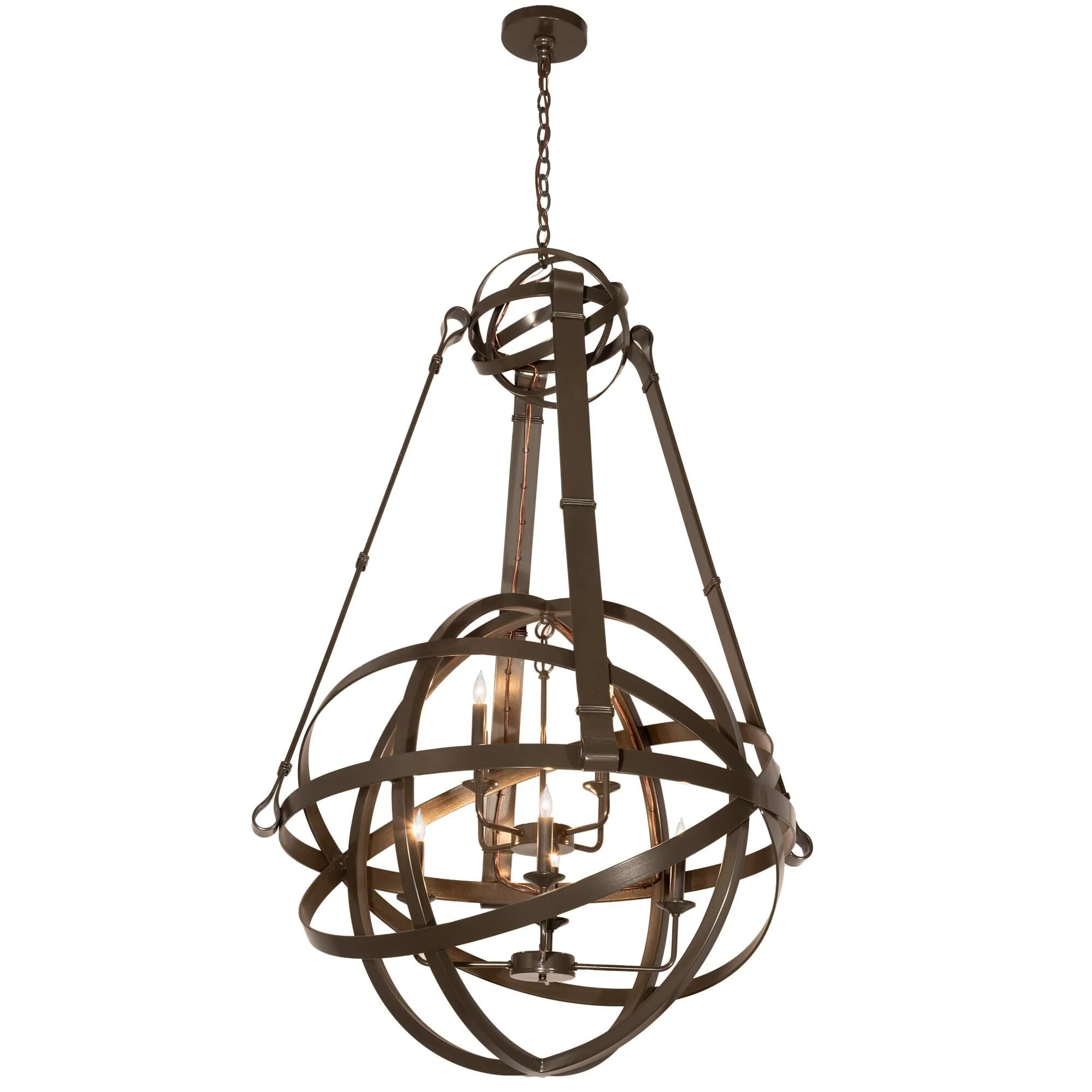 Meyda Lighting 36 Inch 8 Light Led Chandelier Cp252191 - Image 2