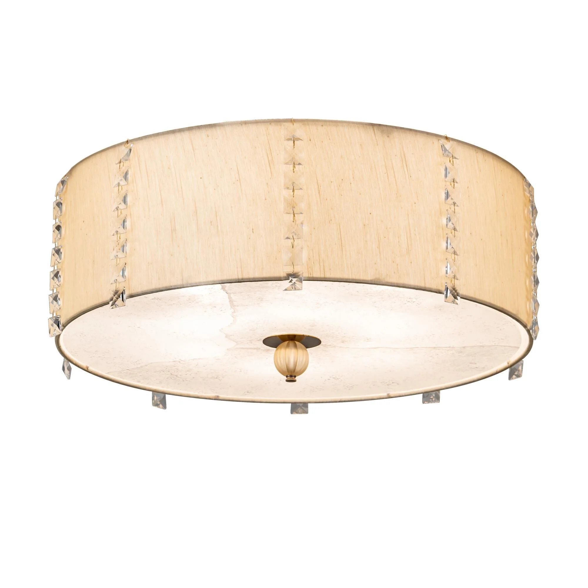 Meyda Lighting Cilindro 25 Inch 1 Light Flush Mount Cp744850 - Image 1