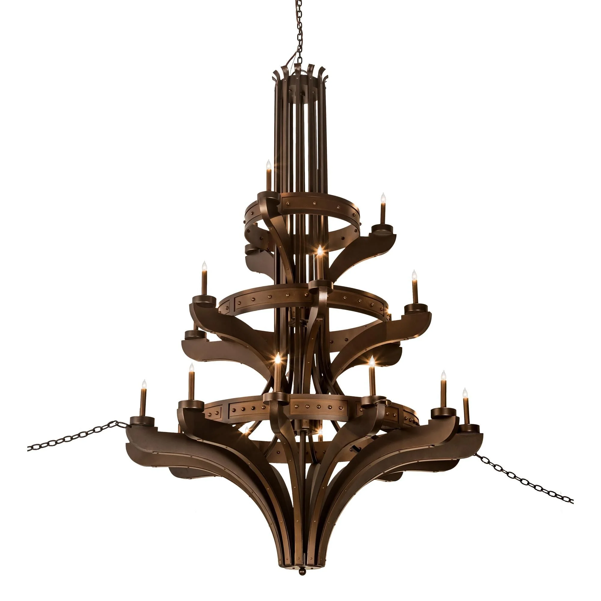 Meyda Lighting 62 Inch 21 Light Semi Flush Mount Cp252208 - Image 1