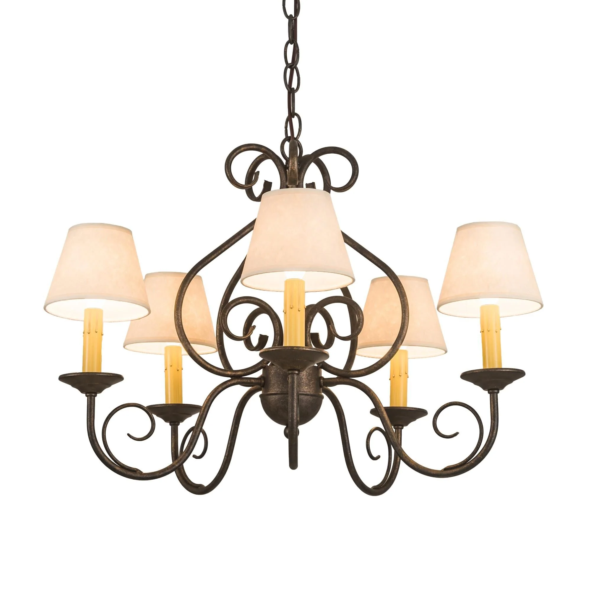 Meyda Lighting 25 Inch 5 Light Chandelier Cp252268 - Image 1