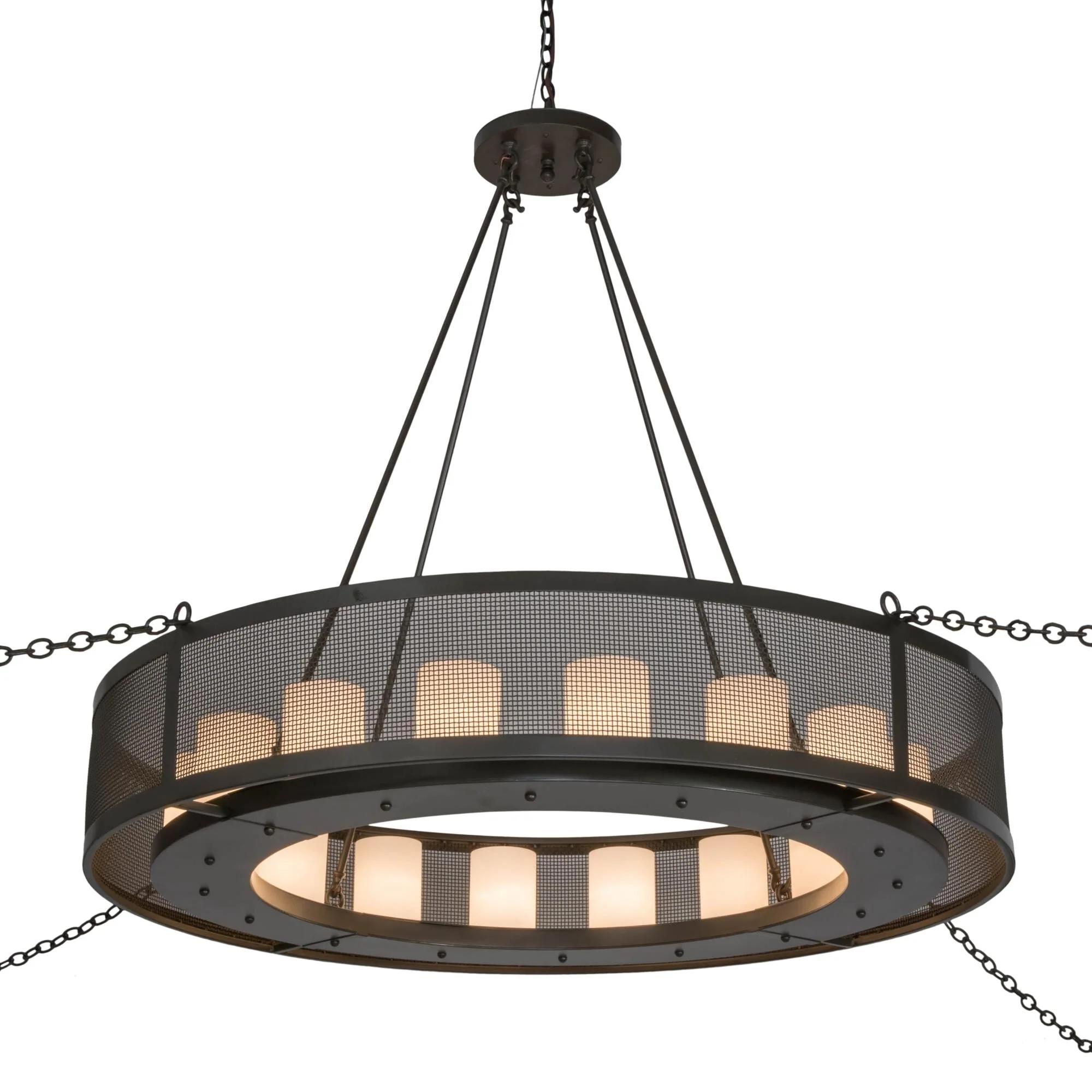 Meyda Lighting 56 Inch 16 Light Semi Flush Mount Cp252287 - Image 1