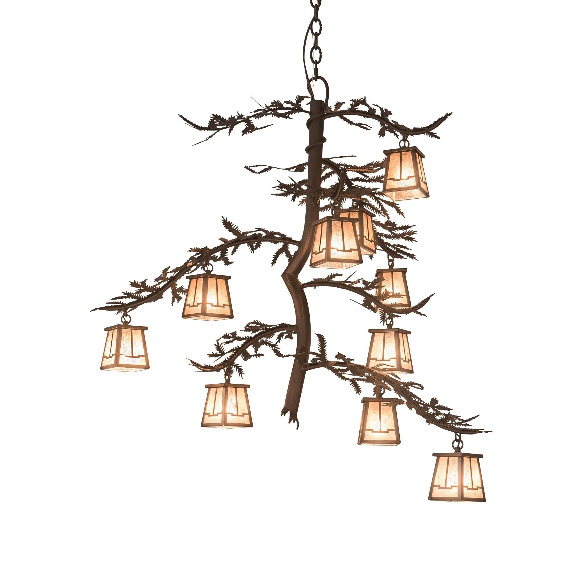 Meyda Lighting 42 Inch 10 Light Semi Flush Mount Cp252329 - Image 1