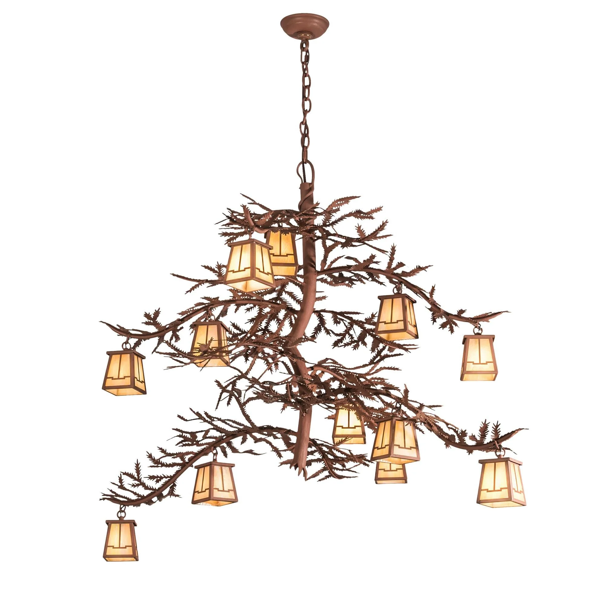 Meyda Lighting 48 Inch 12 Light Semi Flush Mount Cp252337 - Image 1