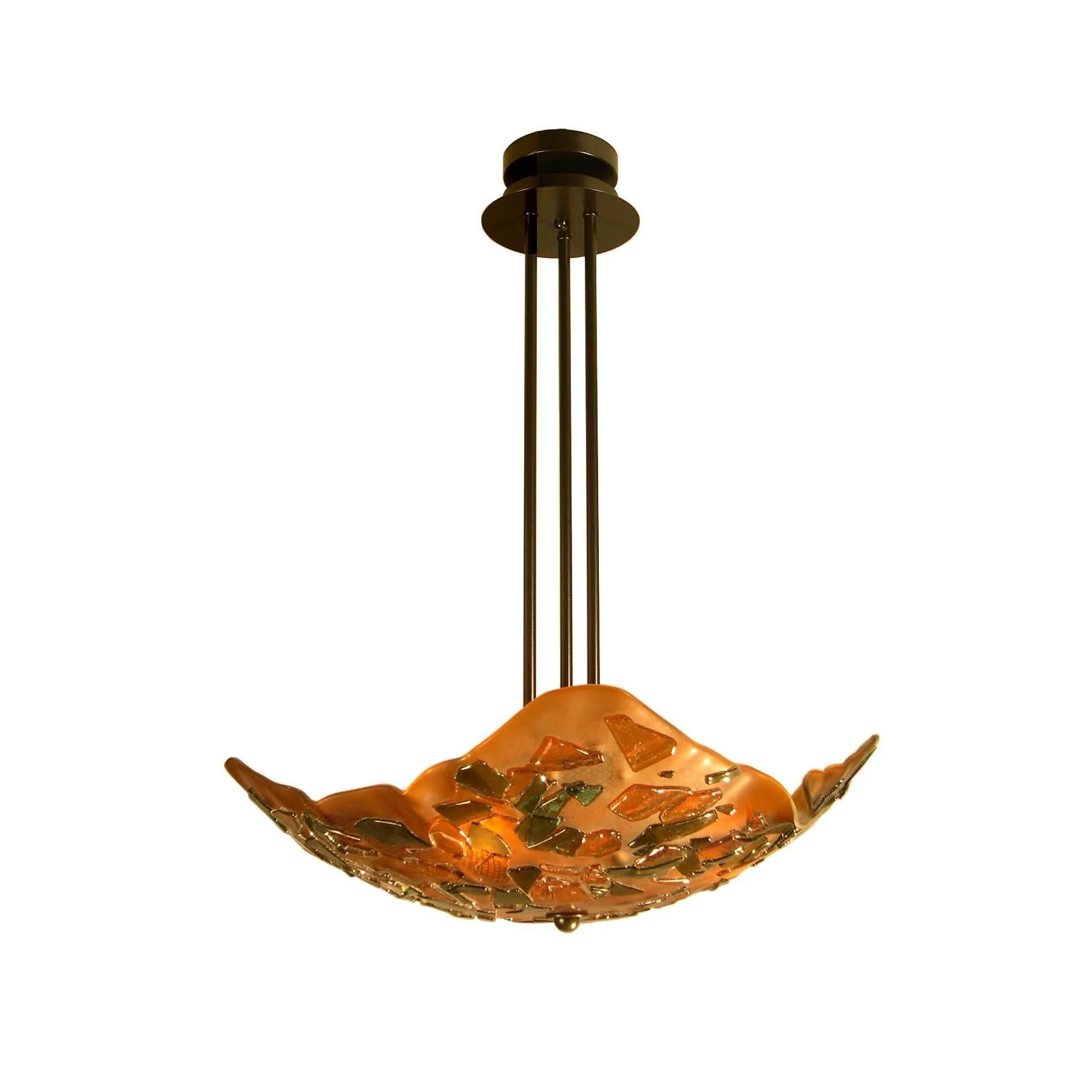 Meyda Lighting Urban Camo Crinkle 25 Inch Large Pendant Cp28853 - Image 1