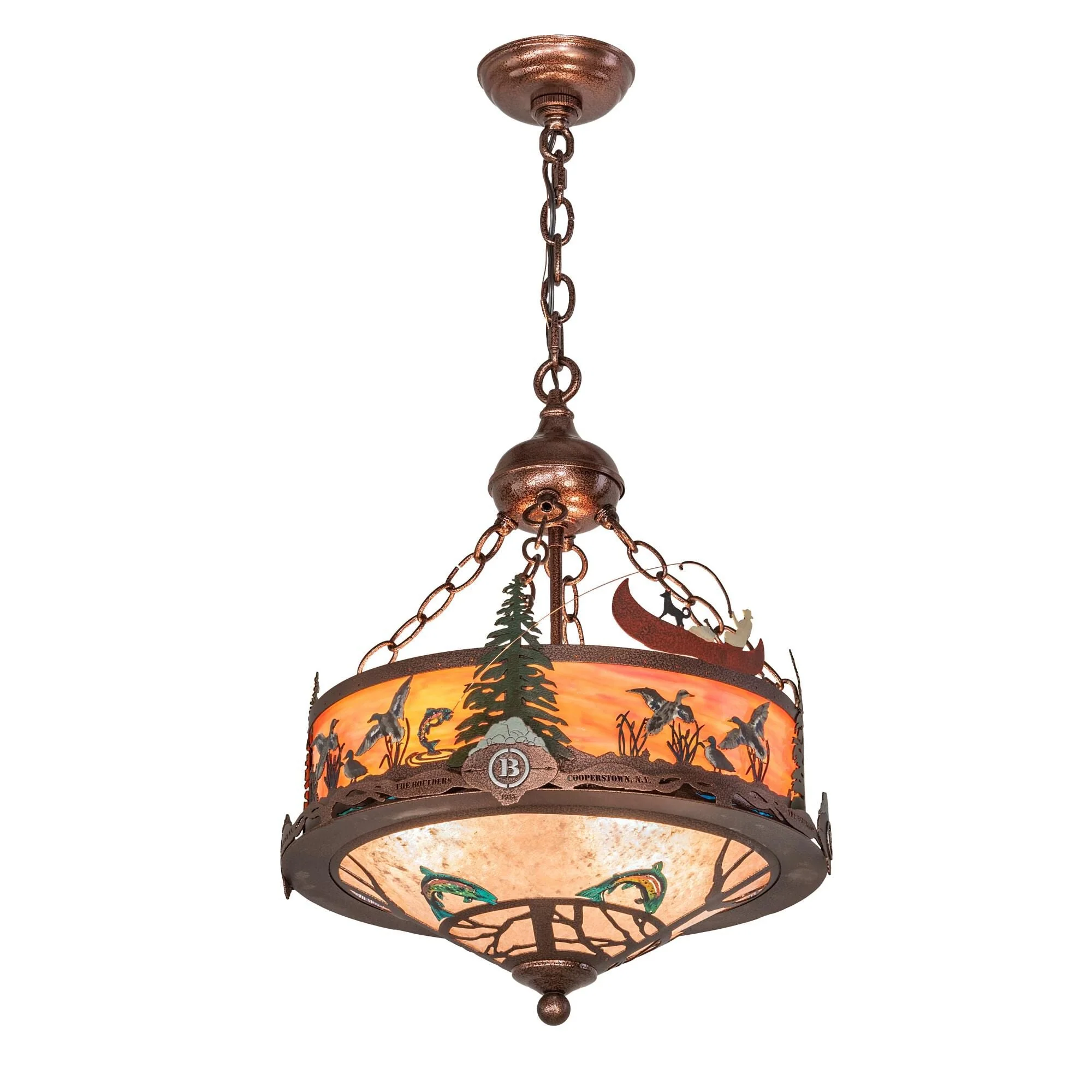 Meyda Lighting Boulders 16 Inch Large Pendant Cp745206 - Image 1