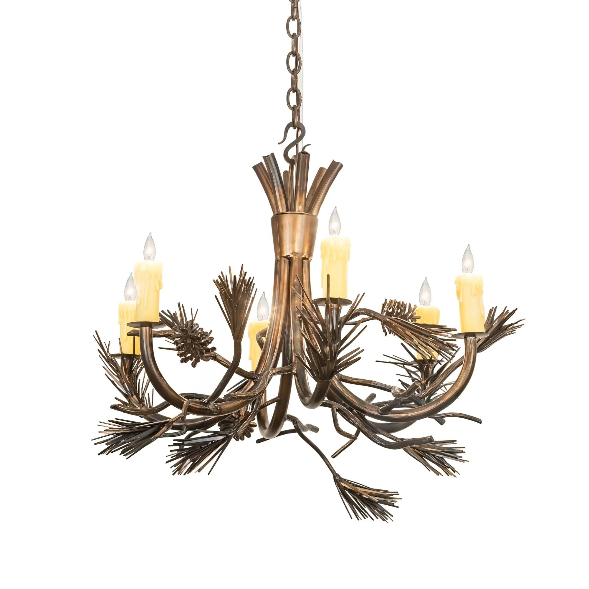 Meyda Lighting Woodland Pine 29 Inch Large Pendant Cp745259 - Image 1