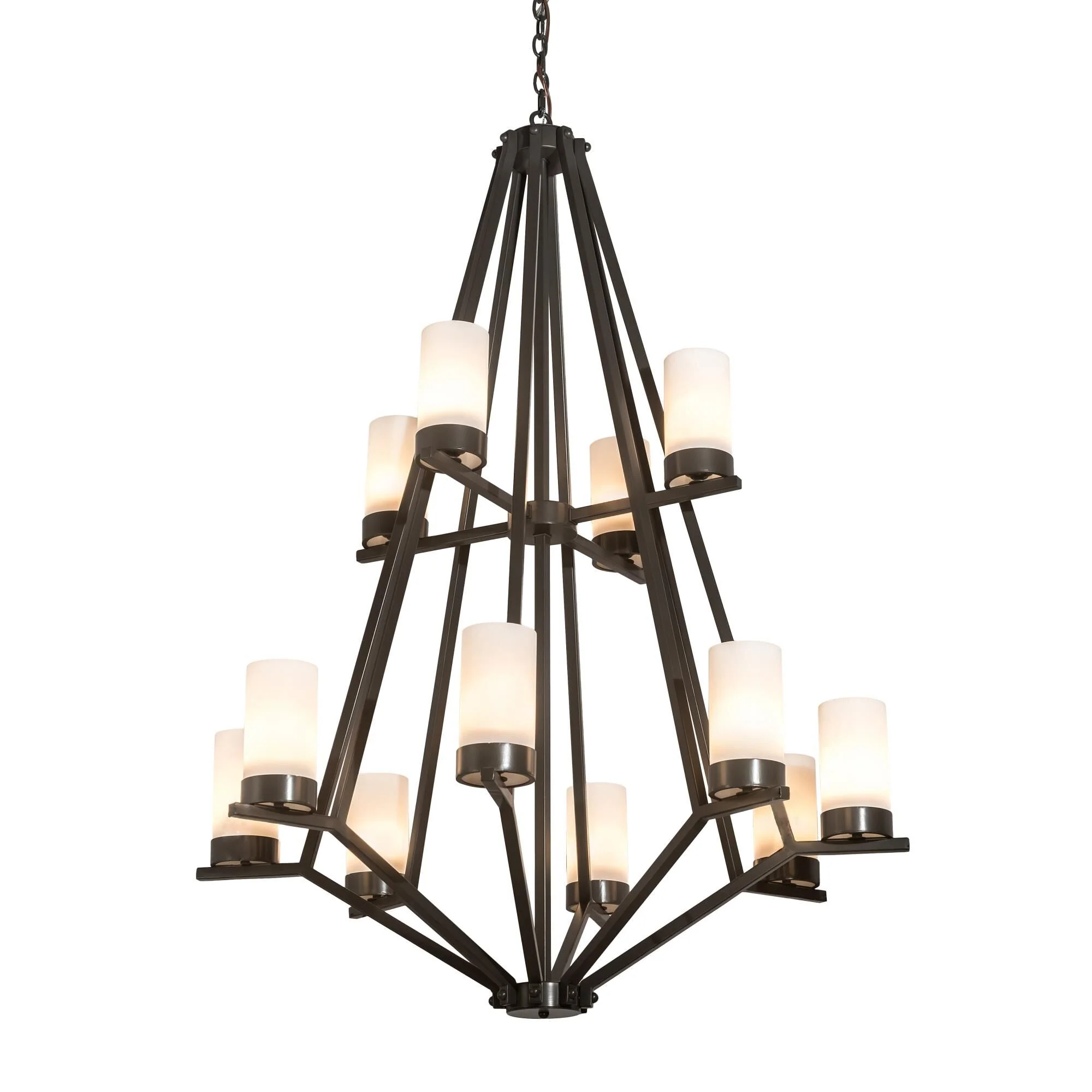 Meyda Lighting 42 Inch 12 Light Semi Flush Mount Cp252453 - Image 1