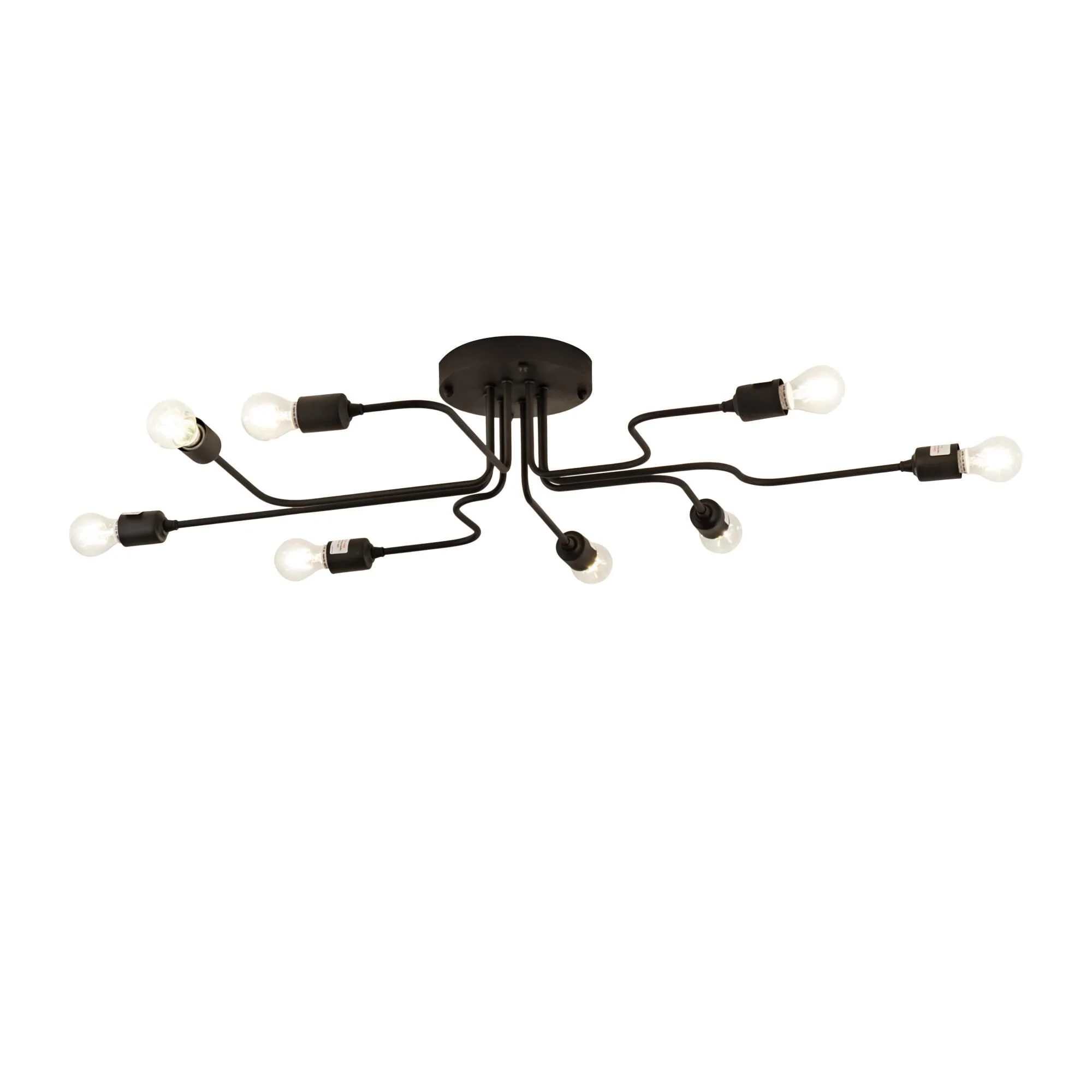 Meyda Lighting 44 Inch 8 Light Led Flush Mount Cp252473 - Image 1