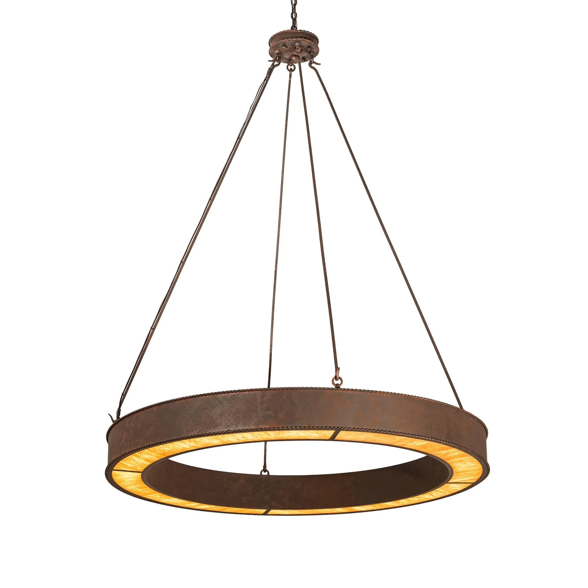Meyda Lighting 60 Inch 1 Light Led Semi Flush Mount Cp252495 - Image 1