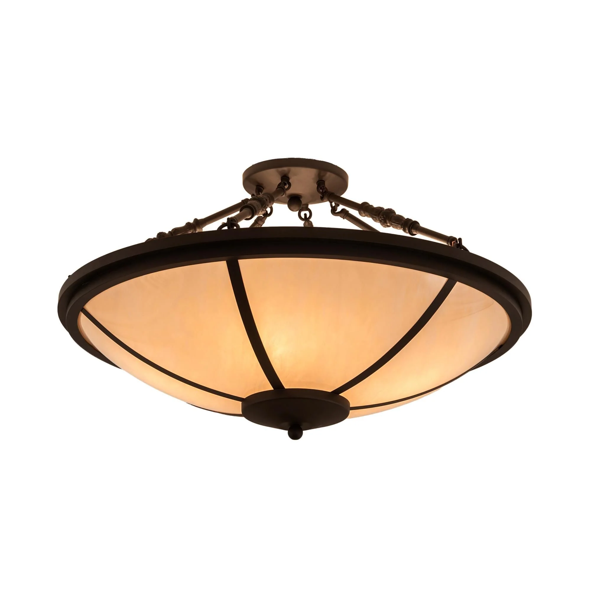 Meyda Lighting 31 Inch 4 Light Semi Flush Mount Cp252500 - Image 1