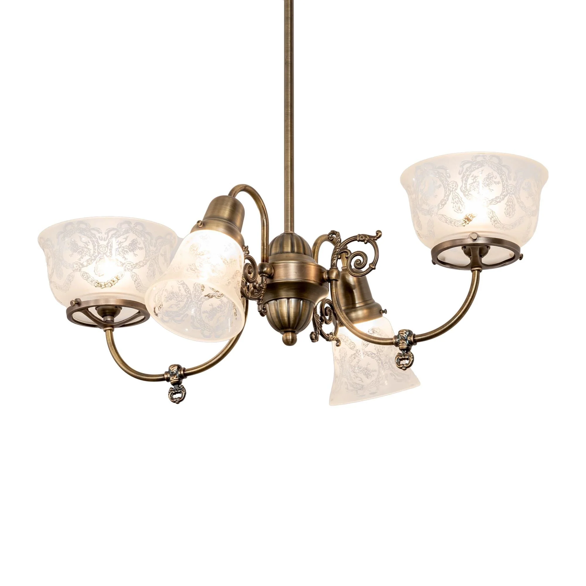 Meyda Lighting Revival 27 Inch Mini Chandelier Cp745733 - Image 1