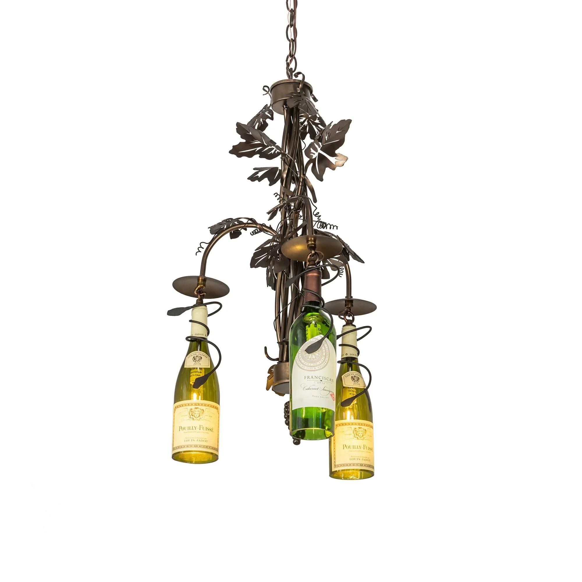 Meyda Lighting Tuscan Vineyard 18 Inch 3 Light Mini Chandelier Cp745718 - Image 1