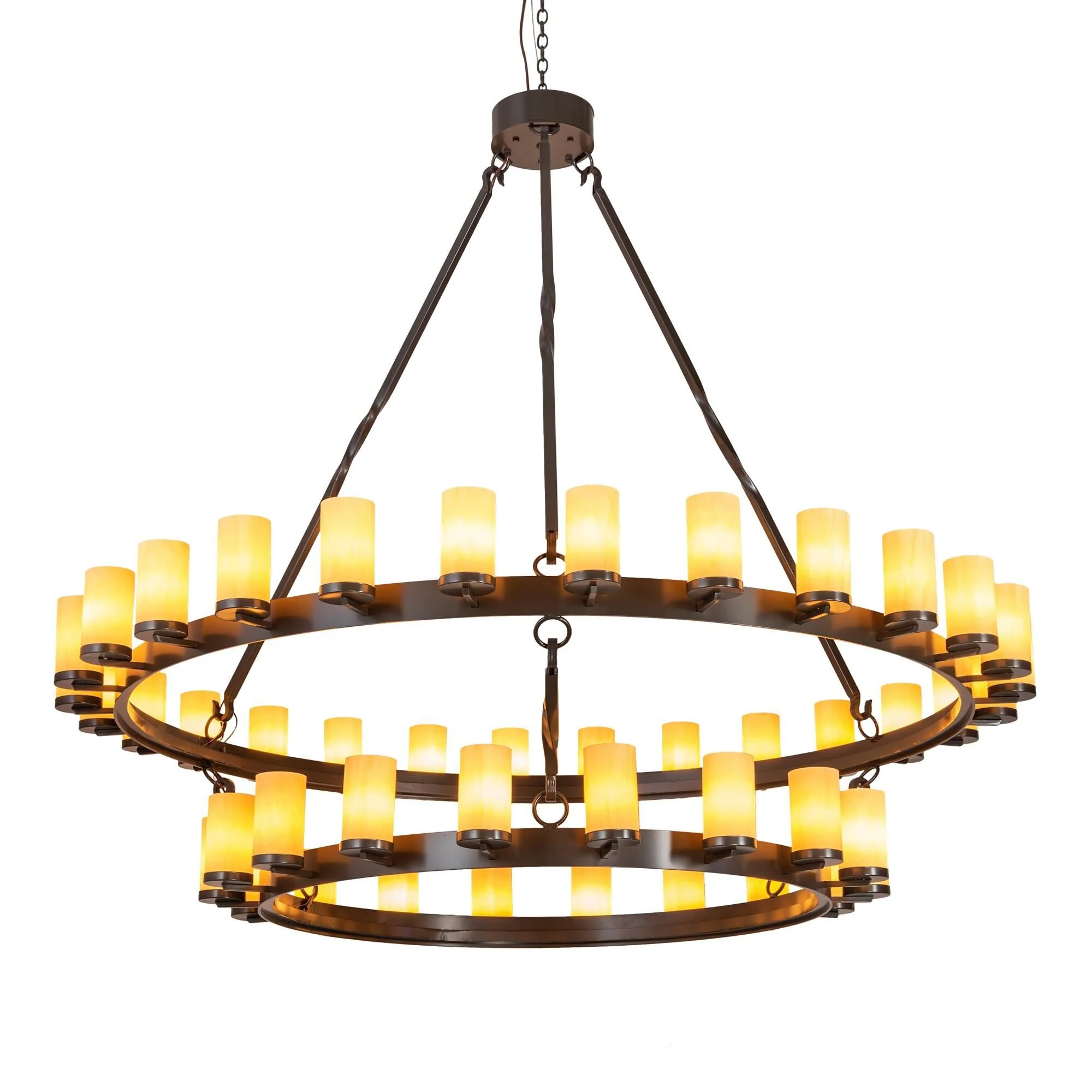 Meyda Lighting Noziroh Ring 84 Inch 3 Light Chandelier Cp744596 - Image 2