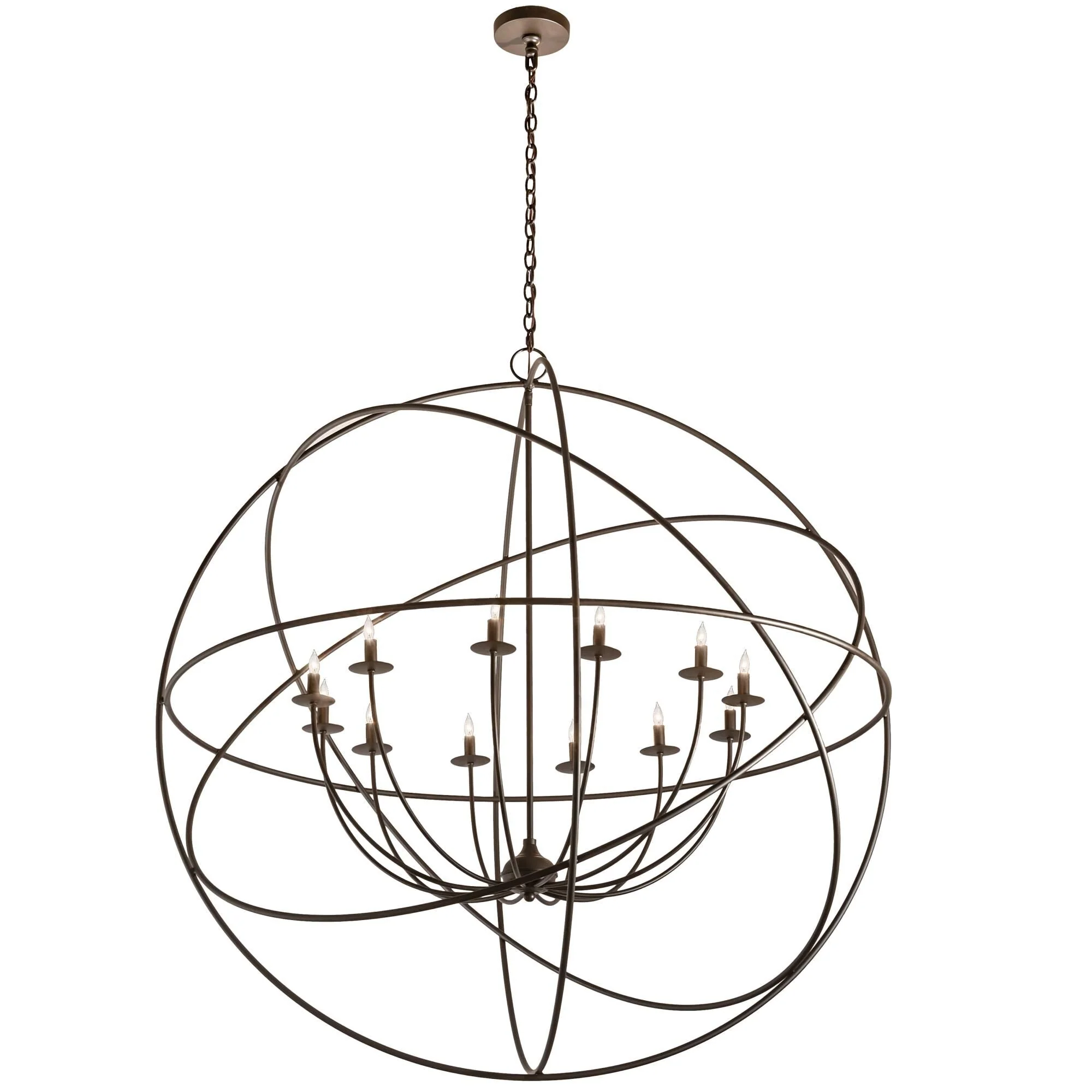 Meyda Lighting Atom Enerjisi 54 Inch 8 Light Chandelier Cp744481 - Image 1